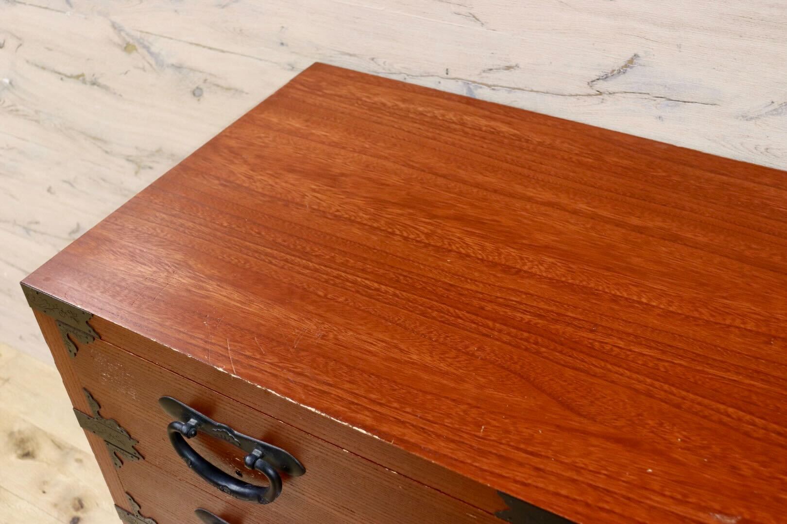 GMHS204○民藝家具 時代箪笥 整理箪笥 和箪笥 タンス レトロ 和モダン 収納家具 和家具 和室 座敷 古民家 チェスト アンティーク