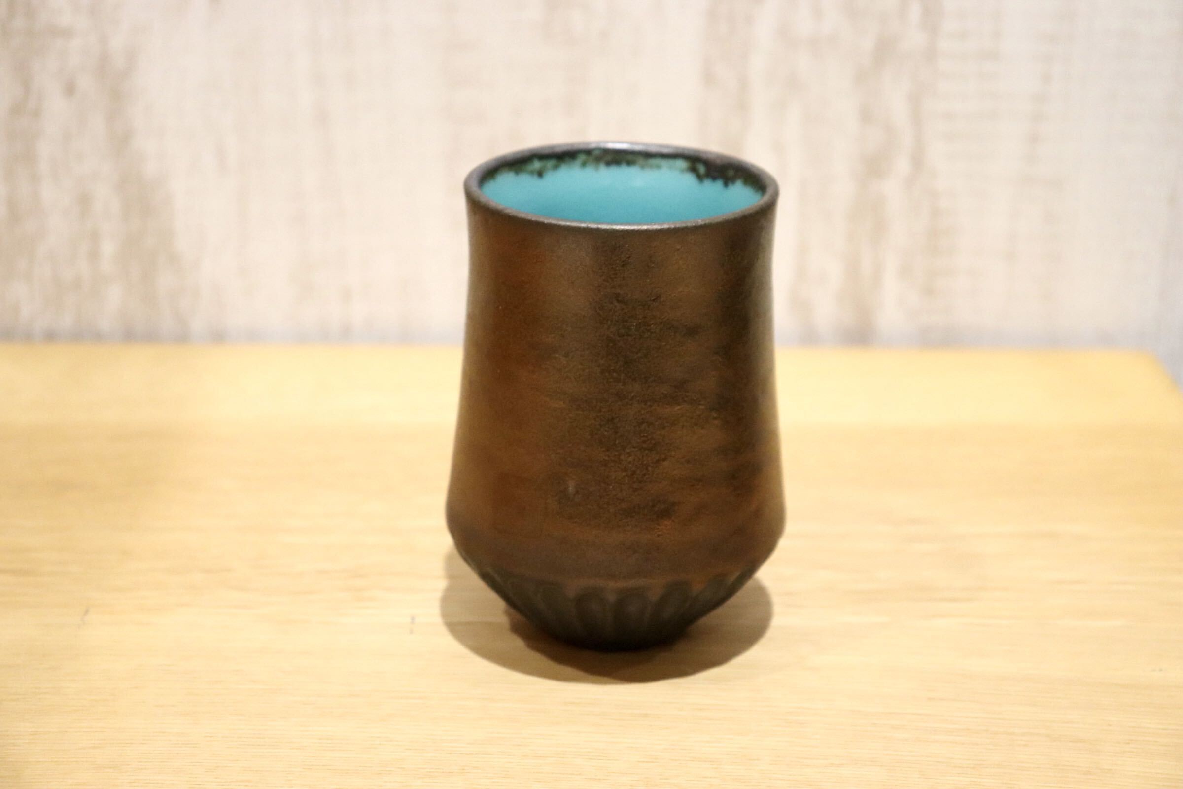 GMIO108A◯雅峰窯 丹波焼 カップ 湯呑 フリーカップ 和食器 伝統工芸 丹波篠山 未使用