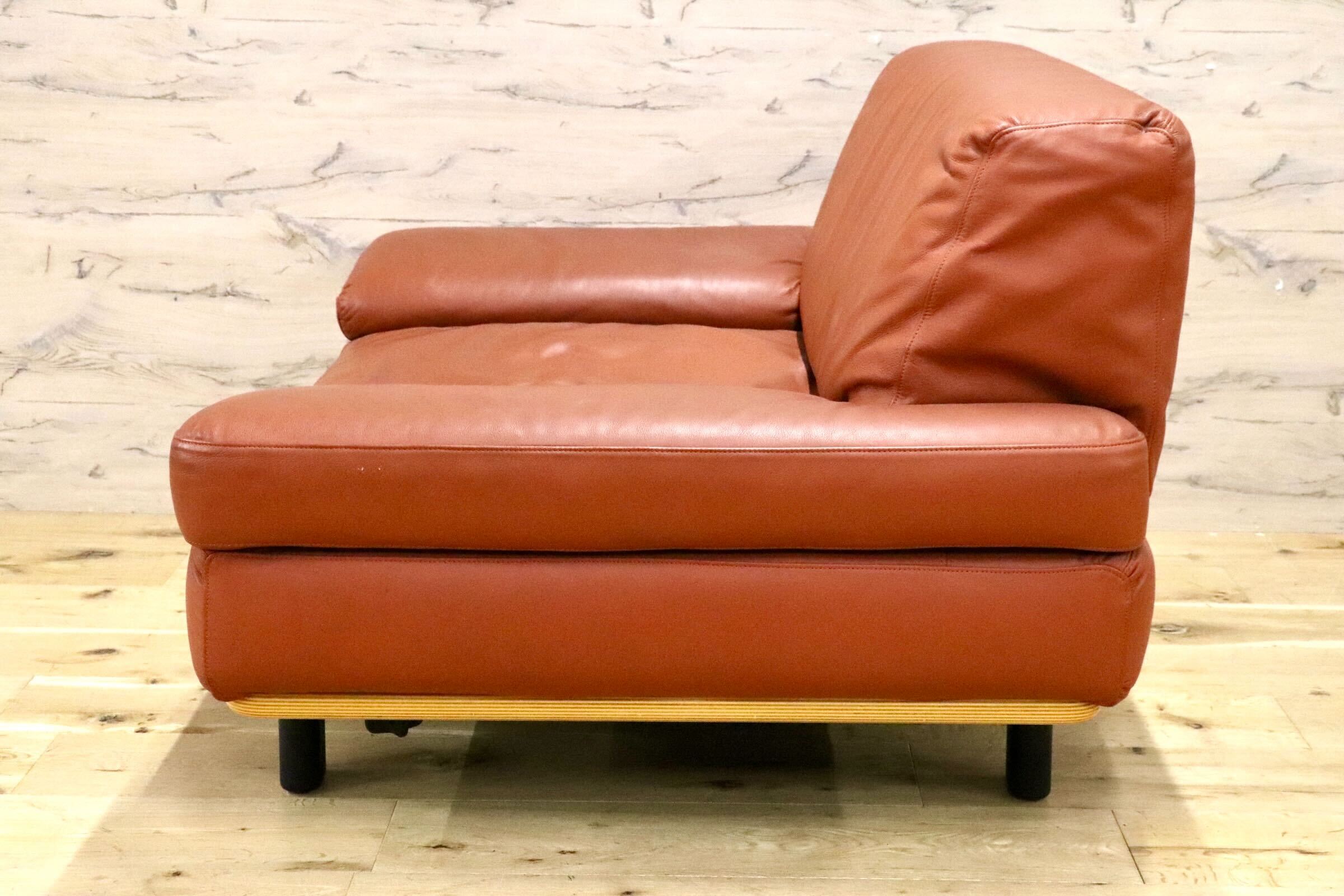 GMJS86B○arflex / アルフレックス JUNG2 シングルソファ ラウンジチェア パーソナルチェア 椅子 本革 イタリアモダン