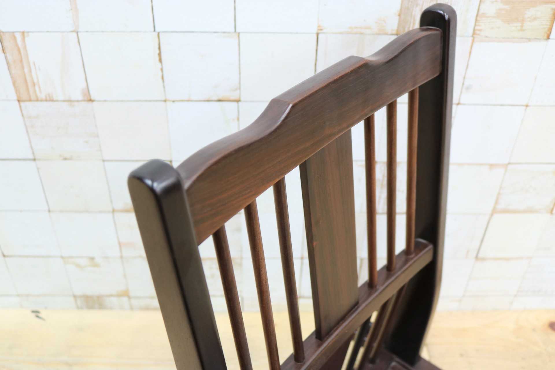 GMIS465A○唐木 座椅子 座敷椅子 ローチェア 無垢材 花梨 和家具 座敷 和室