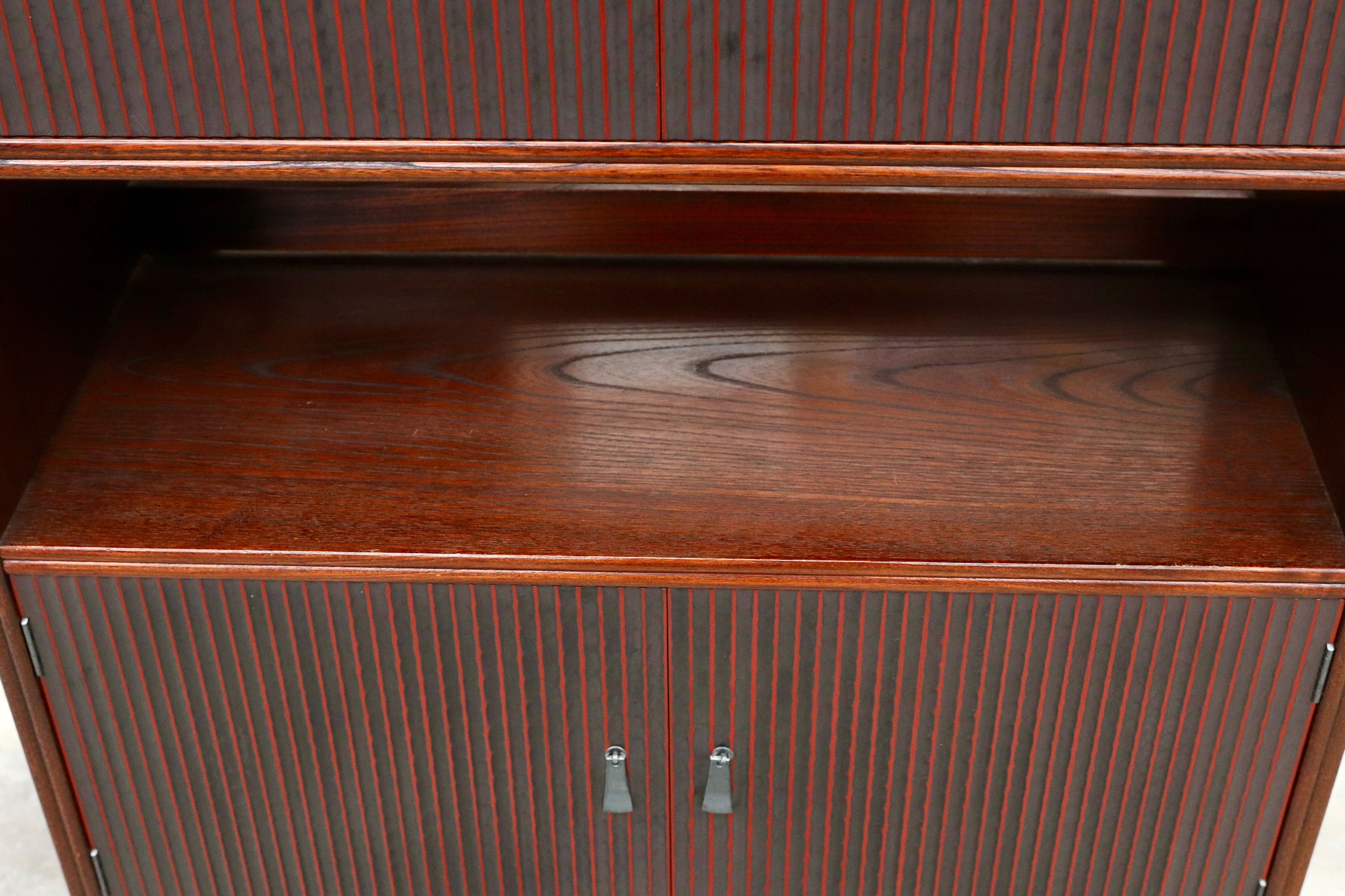 GMHK766○MORISHIGE / モリシゲ 茶棚 飾り棚 キャビネット サイドボード リビングボード 和家具 和モダン レトロ IDC大塚家具 大正モダン