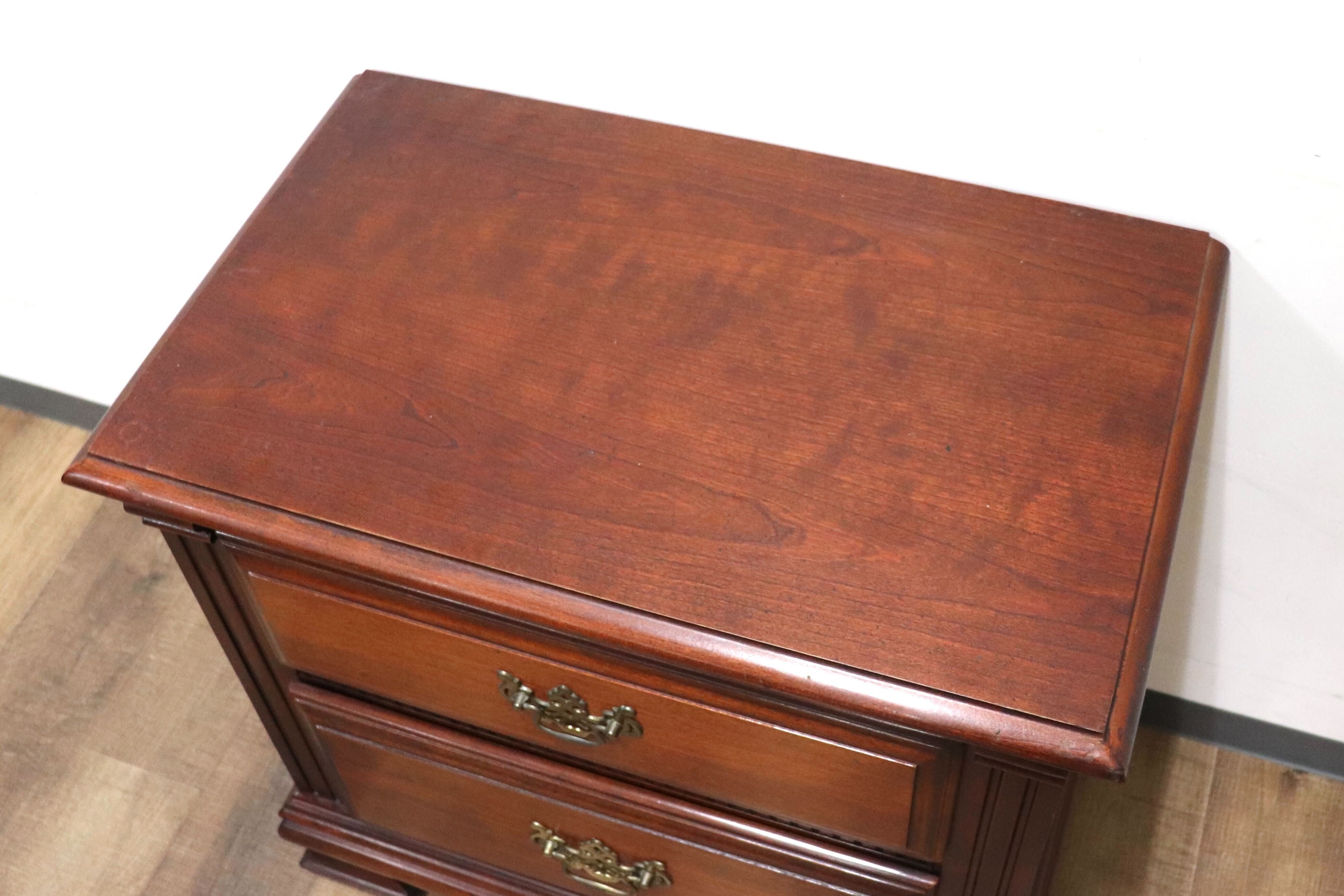 GMHH128B○STANLEY FURNITURE / スタンレー ファニチャー 2段チェスト ナイトテーブ キャビネット アンティーク アメリカ老舗高級家具