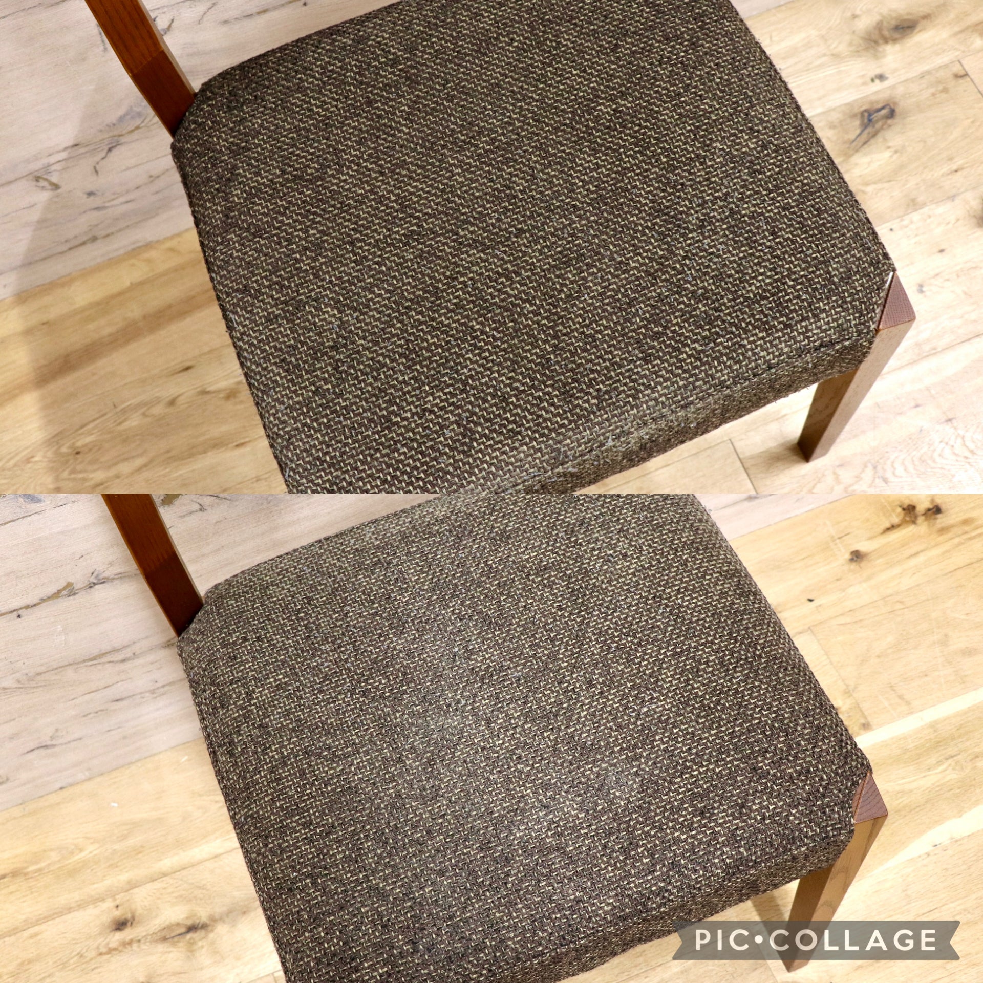 GMIK127○shirakawa / シラカワ ダイニングチェア 椅子 2脚セット 食卓椅子 オーク材 カバーリング モダン ファブリック