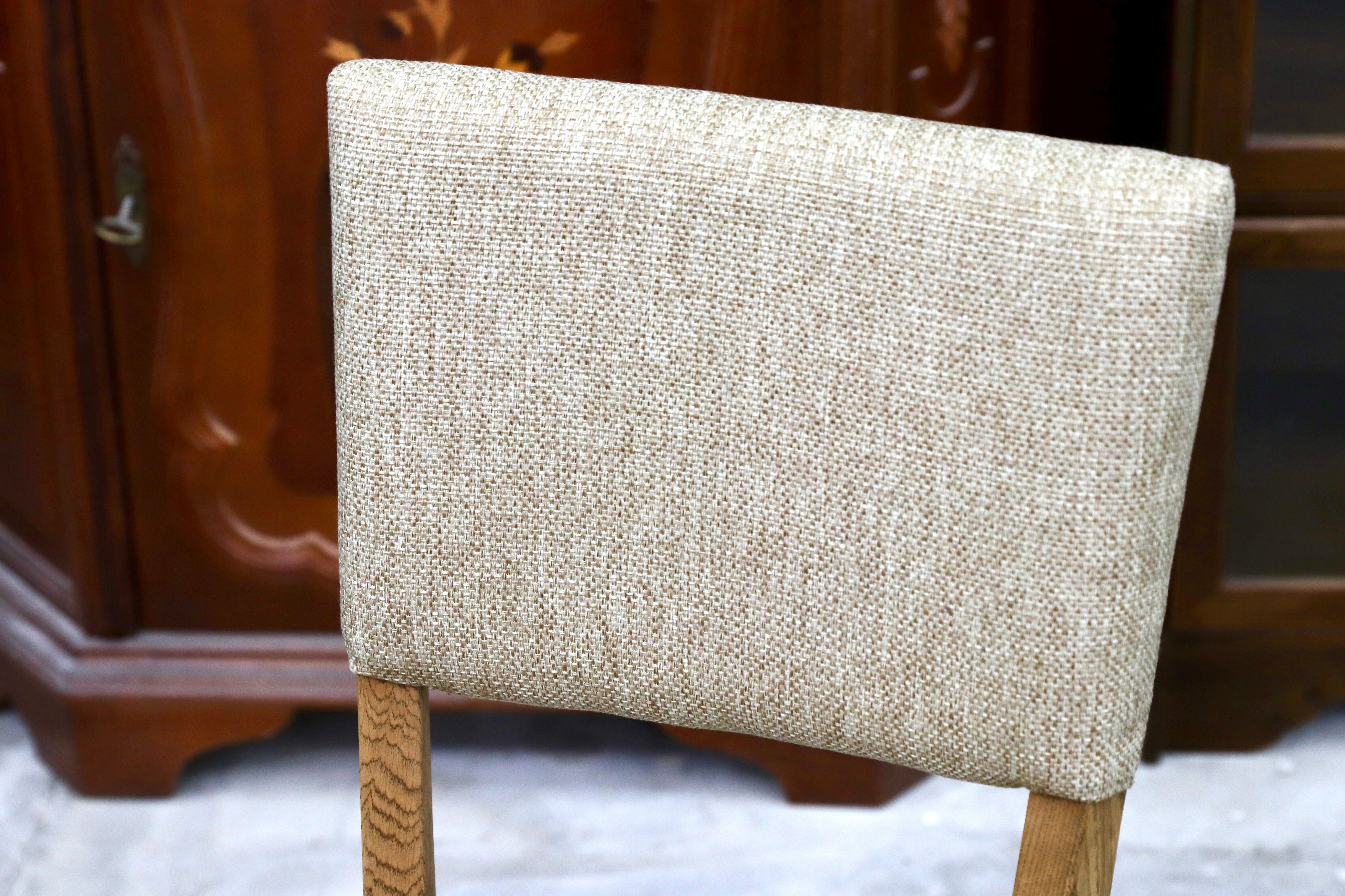 GMHH476○crash gate / クラッシュゲート イージーライフ BAKER CHAIR ダイニングチェア 椅子 オーク材 ファブリック 北欧スタイル