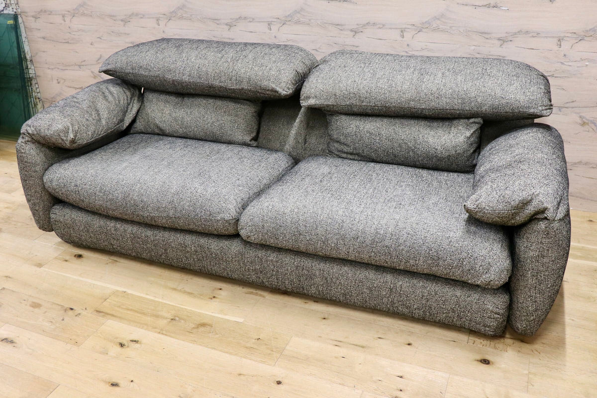GMJH341○HUKLA / フクラ 3人掛けソファ エディナ EDINA ハイバックソファ ファブリック カバーリング モダン 定価約65万