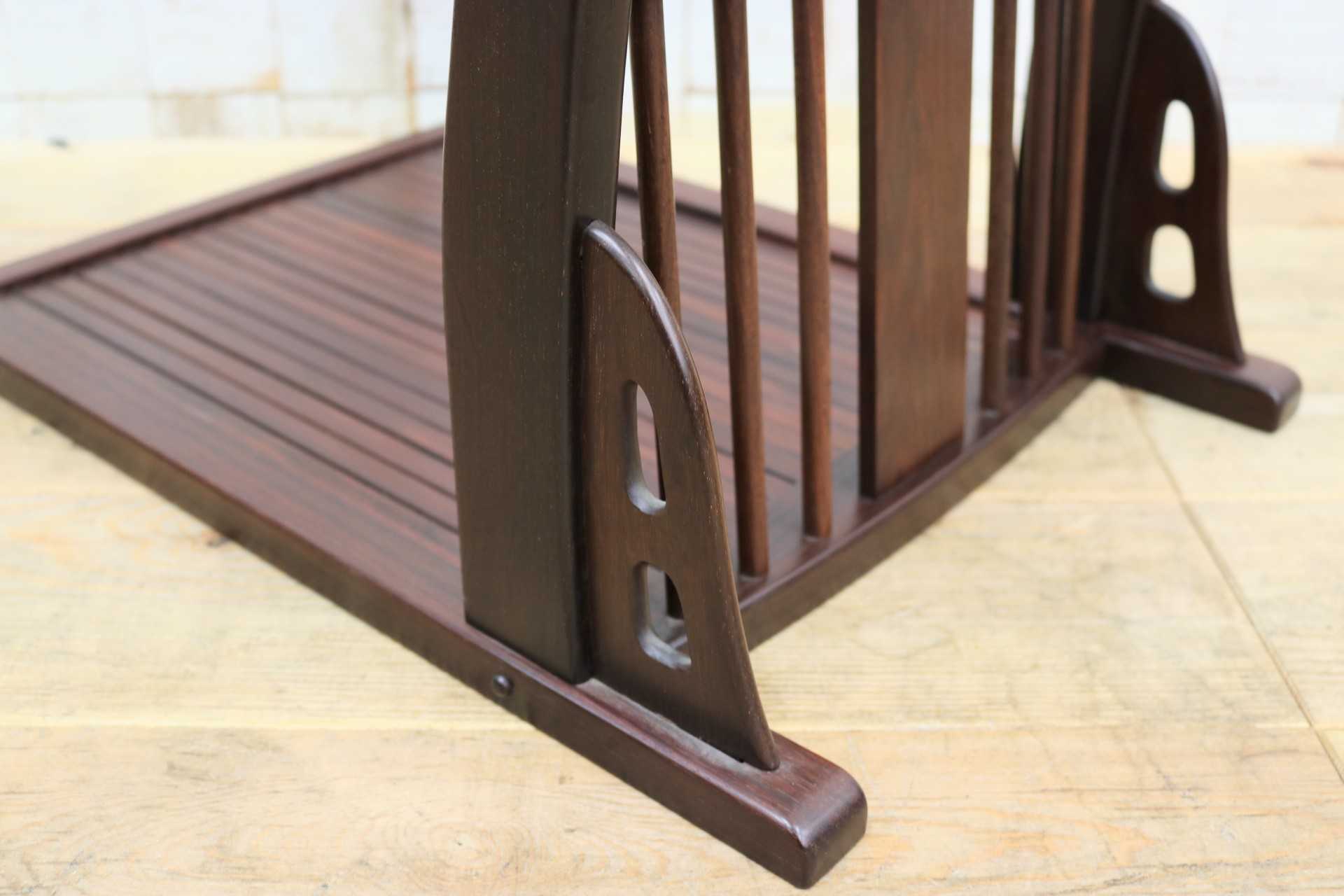 GMIS465B○唐木 座椅子 座敷椅子 ローチェア 無垢材 花梨 和家具 座敷 和室