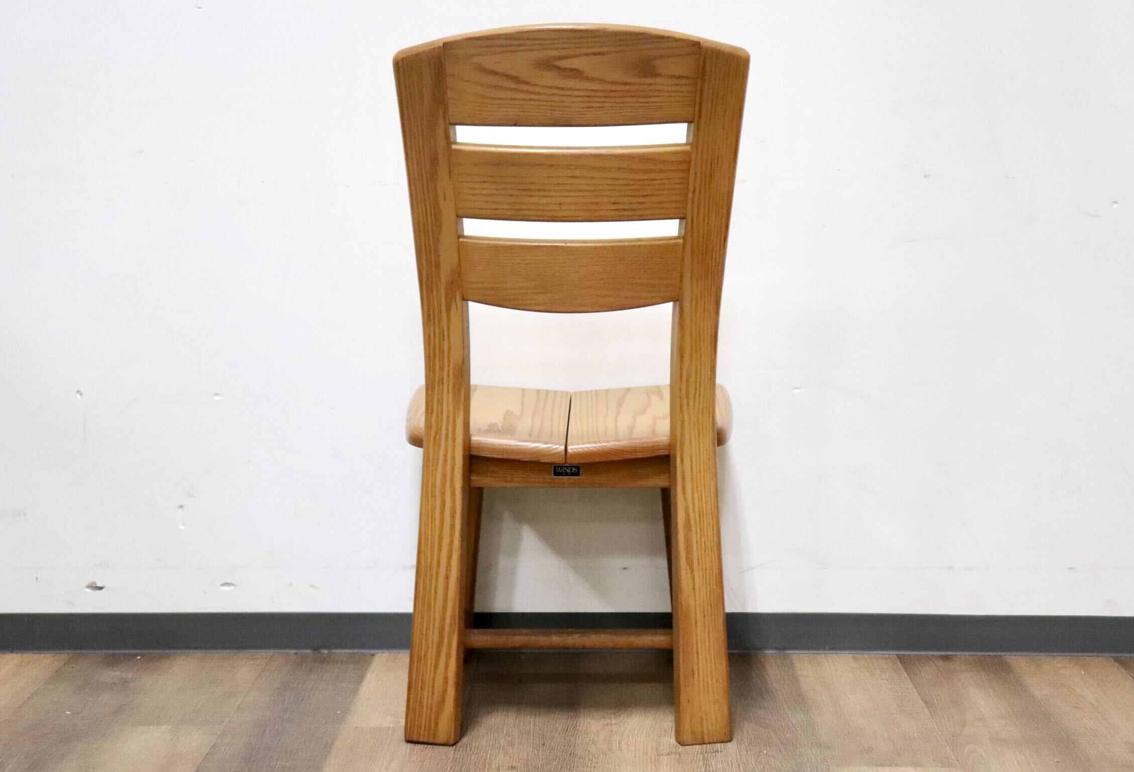 GMHK221A○TAIHEI / 太平産業 WINDS ダイニングチェア 食卓椅子 アームレスチェア オーク材 無垢 ナチュラル モダン カントリー 飛騨家具