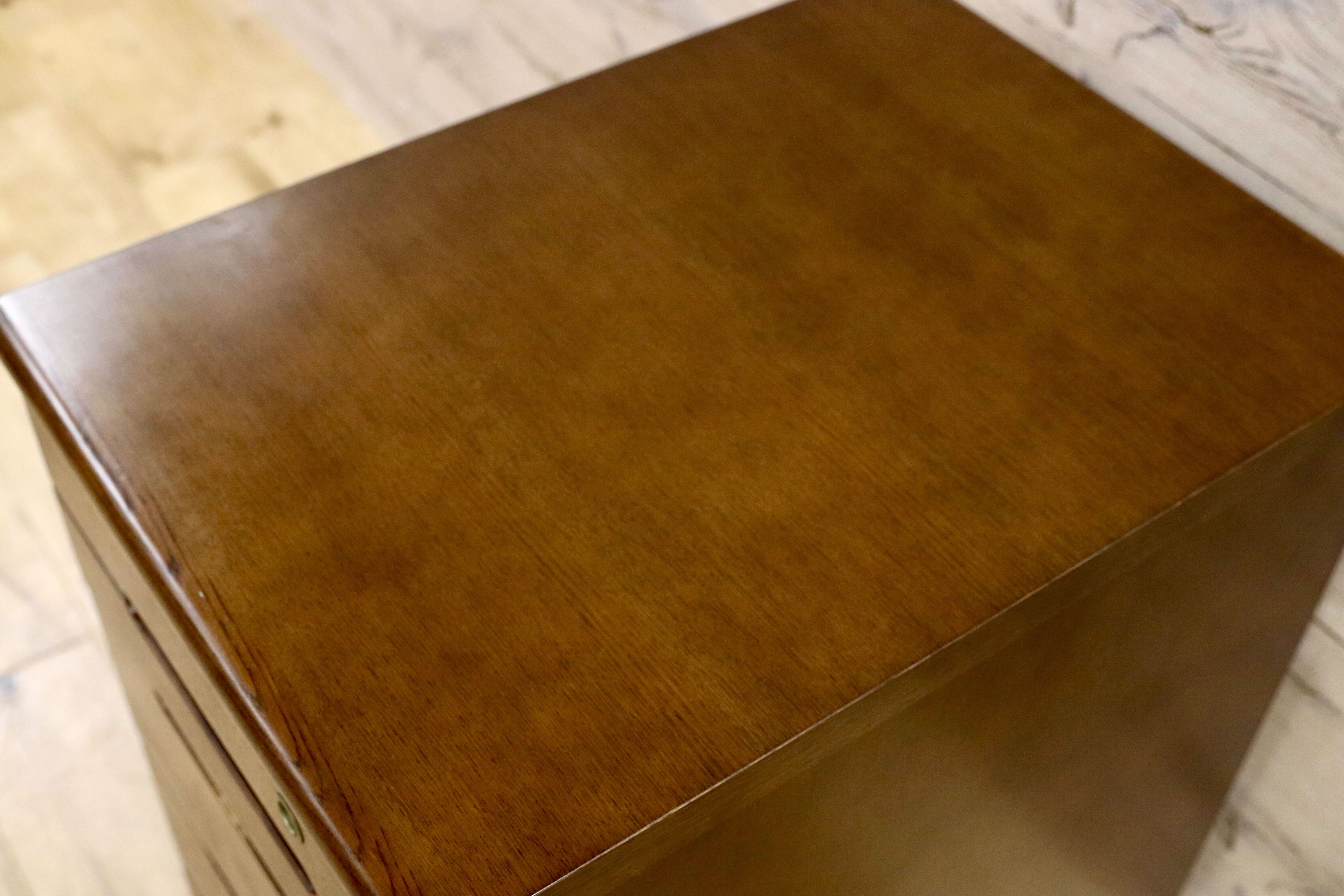 GMHN189AA○karimoku / カリモク 5段チェスト 脇机 袖机 デスクワゴン オーク ブラウン 国産家具 サイドキャビネット