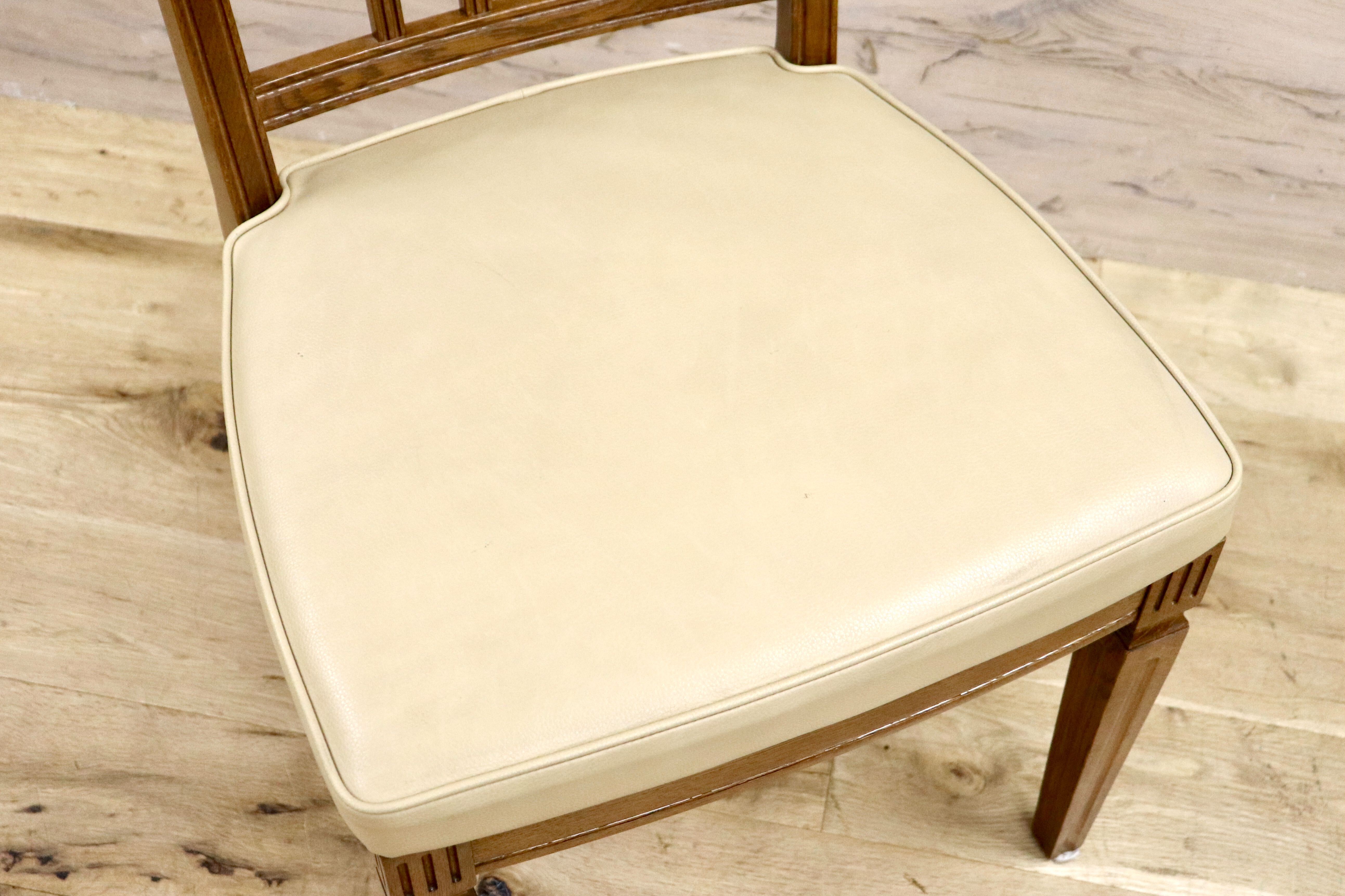 GMHS360A○domani / ドマーニ カリモク最高峰 QUEENS LIFE ダイニングチェア アームレスチェア 2脚セット レザー アイボリー 定価約20万