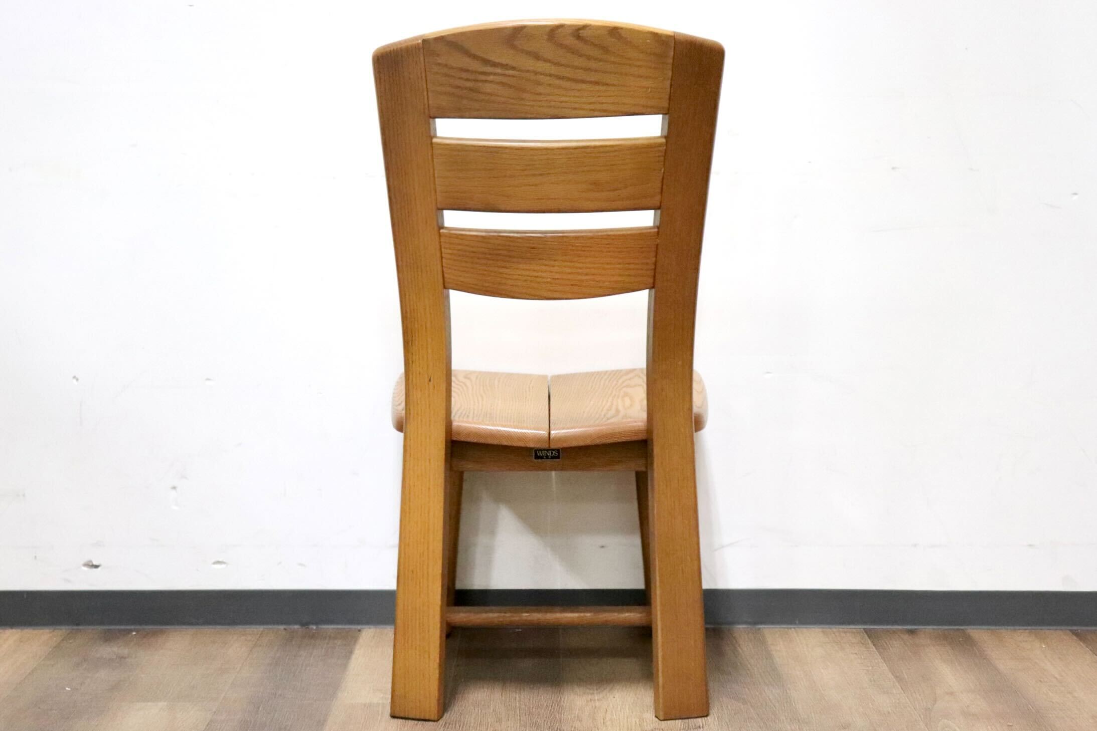 GMHK221C○TAIHEI / 太平産業 WINDS ダイニングチェア 食卓椅子 アームレスチェア オーク材 無垢 ナチュラル モダン カントリー 飛騨家具