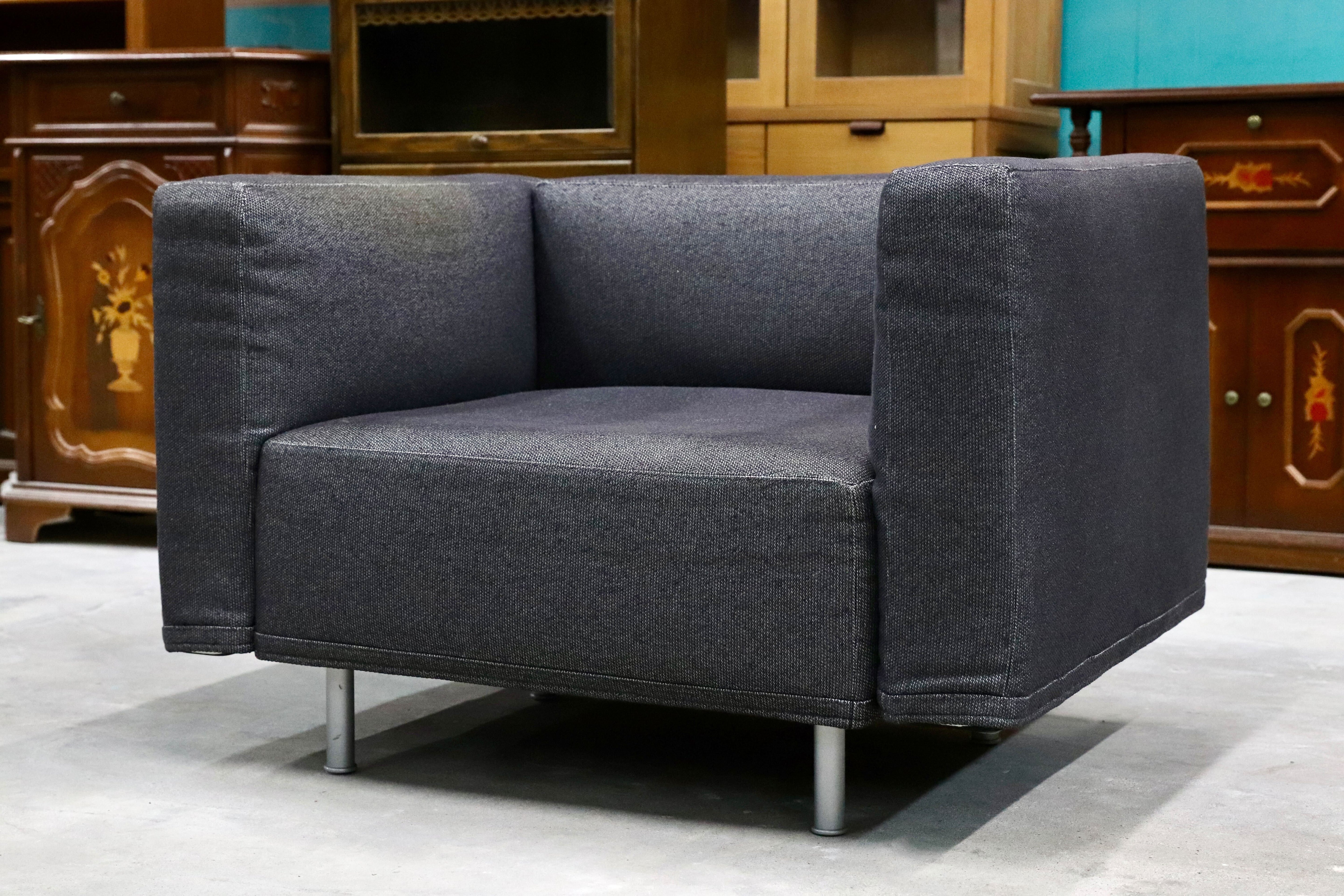 GMHK784○Cassina / カッシーナ GRANDANGOLO グランダンゴロ 1人掛けソファ シングルソファ イタリアモダン フランチェスコ・ビンファレ