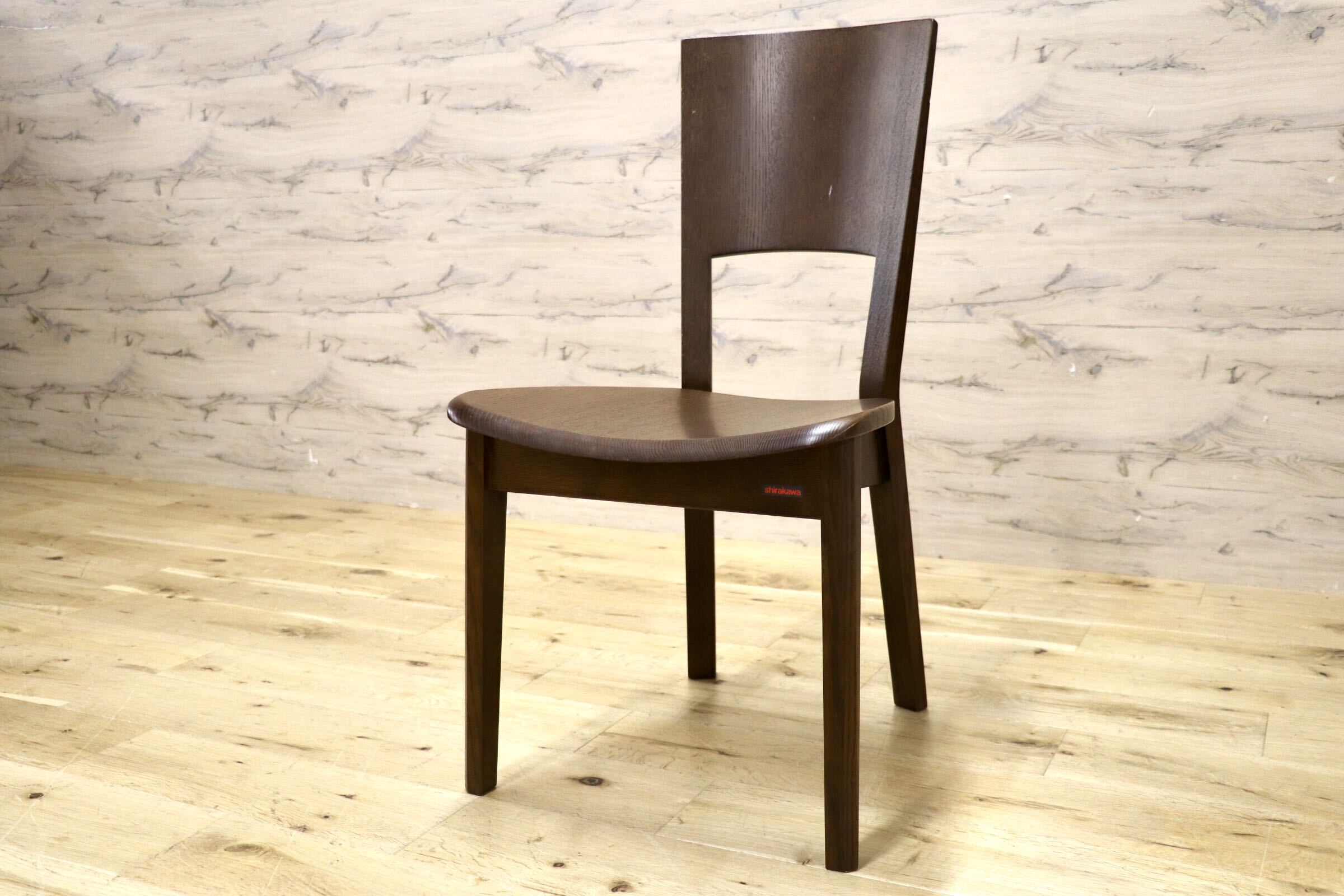 GMIK233○shirakawa / シラカワ LEVY レヴィ 飛騨家具 ダイニングチェア アームレスチェア 食卓椅子 モダン ナチュラル