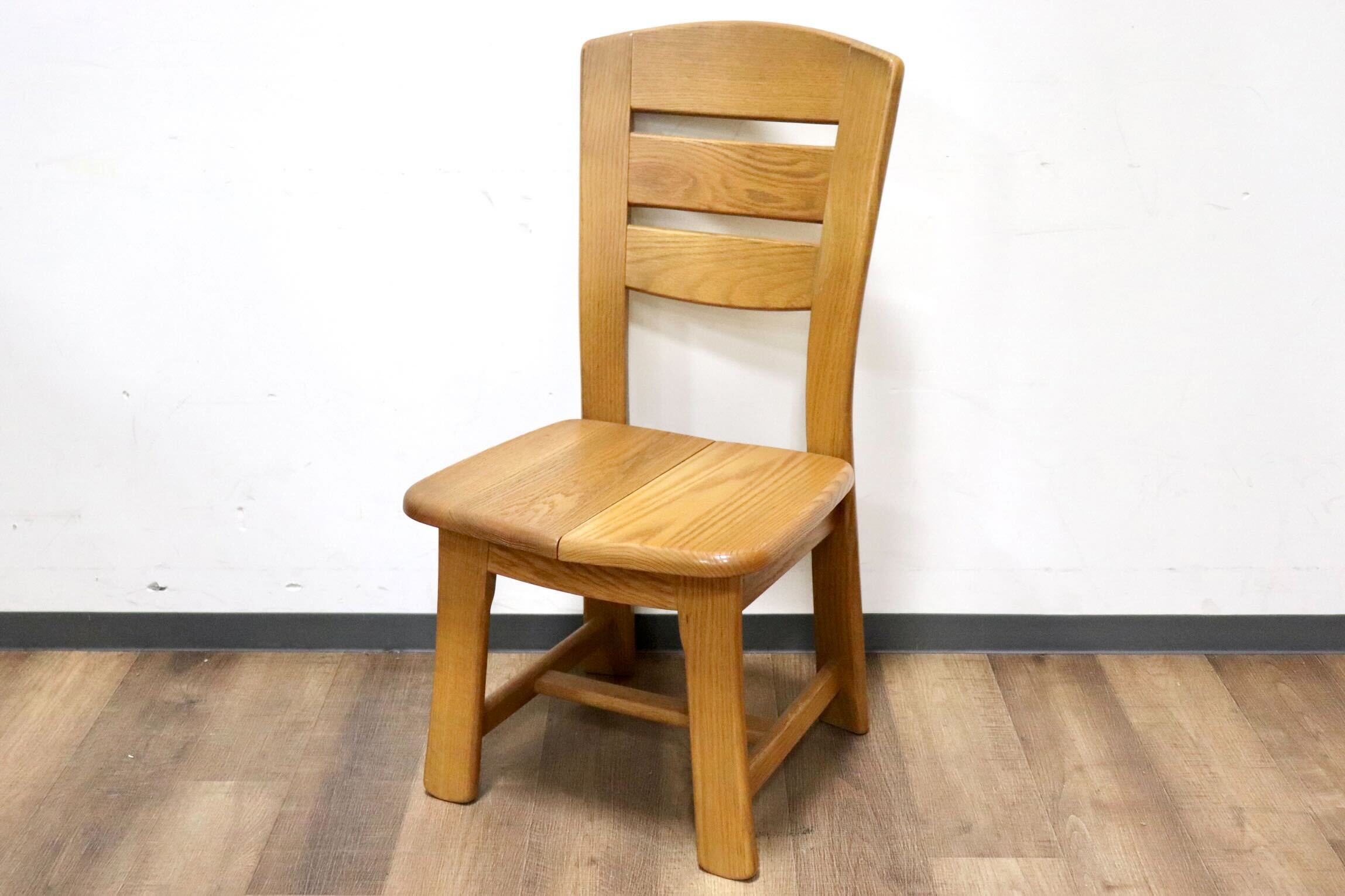 GMHK221E○TAIHEI / 太平産業 WINDS ダイニングチェア 食卓椅子 アームレスチェア オーク材 無垢 ナチュラル モダン カントリー 飛騨家具