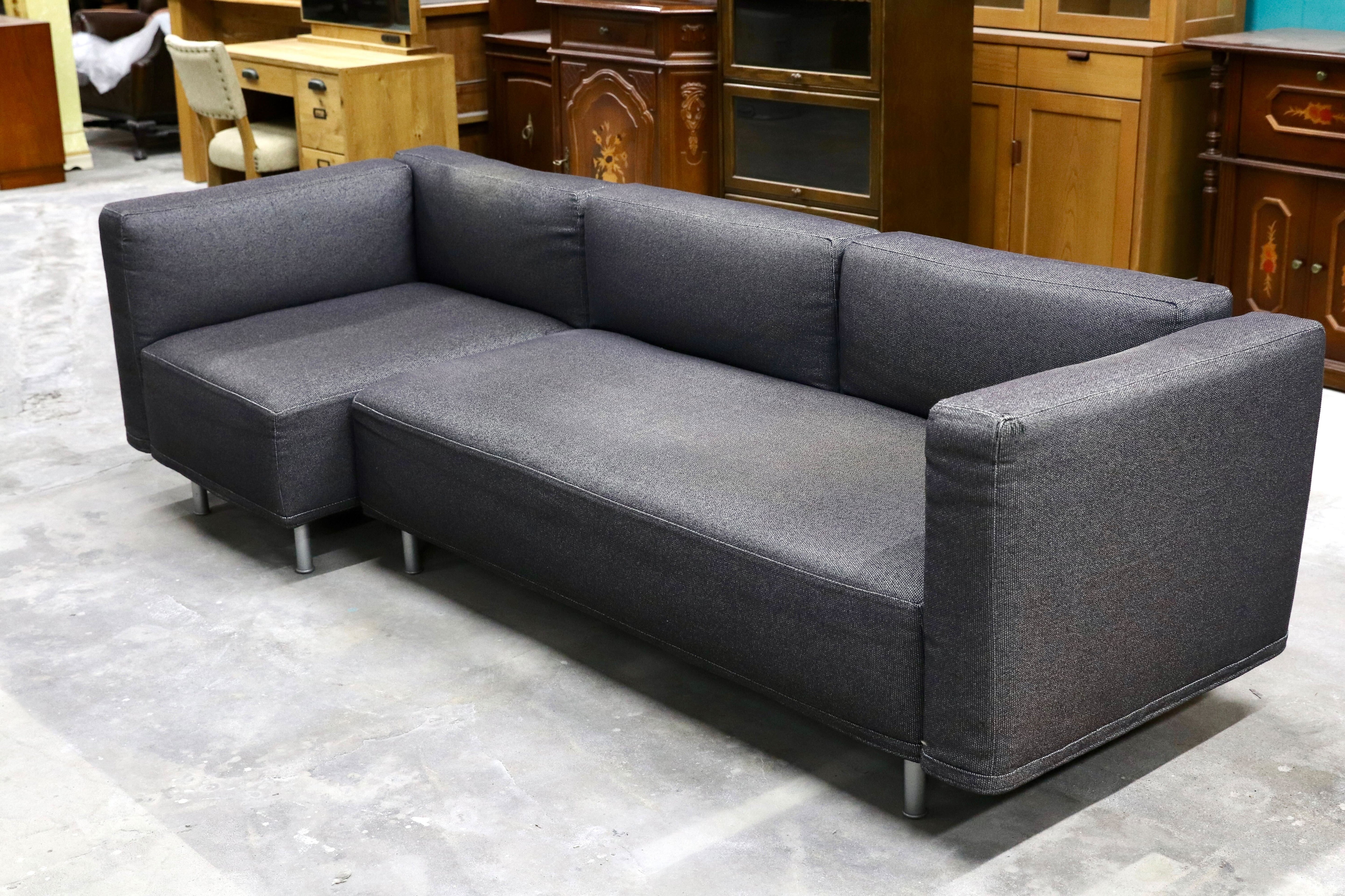 GMHK784○Cassina / カッシーナ GRANDANGOLO グランダンゴロ カウチソファ トリプルソファ イタリアモダン フランチェスコ・ビンファレ
