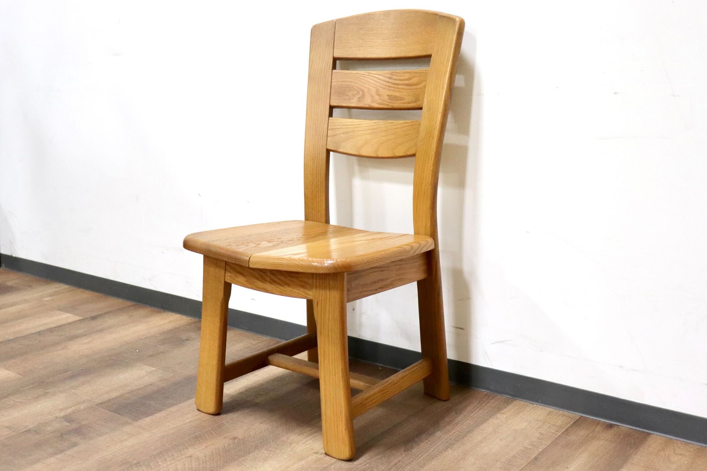 GMHK221E○TAIHEI / 太平産業 WINDS ダイニングチェア 食卓椅子 アームレスチェア オーク材 無垢 ナチュラル モダン カントリー 飛騨家具