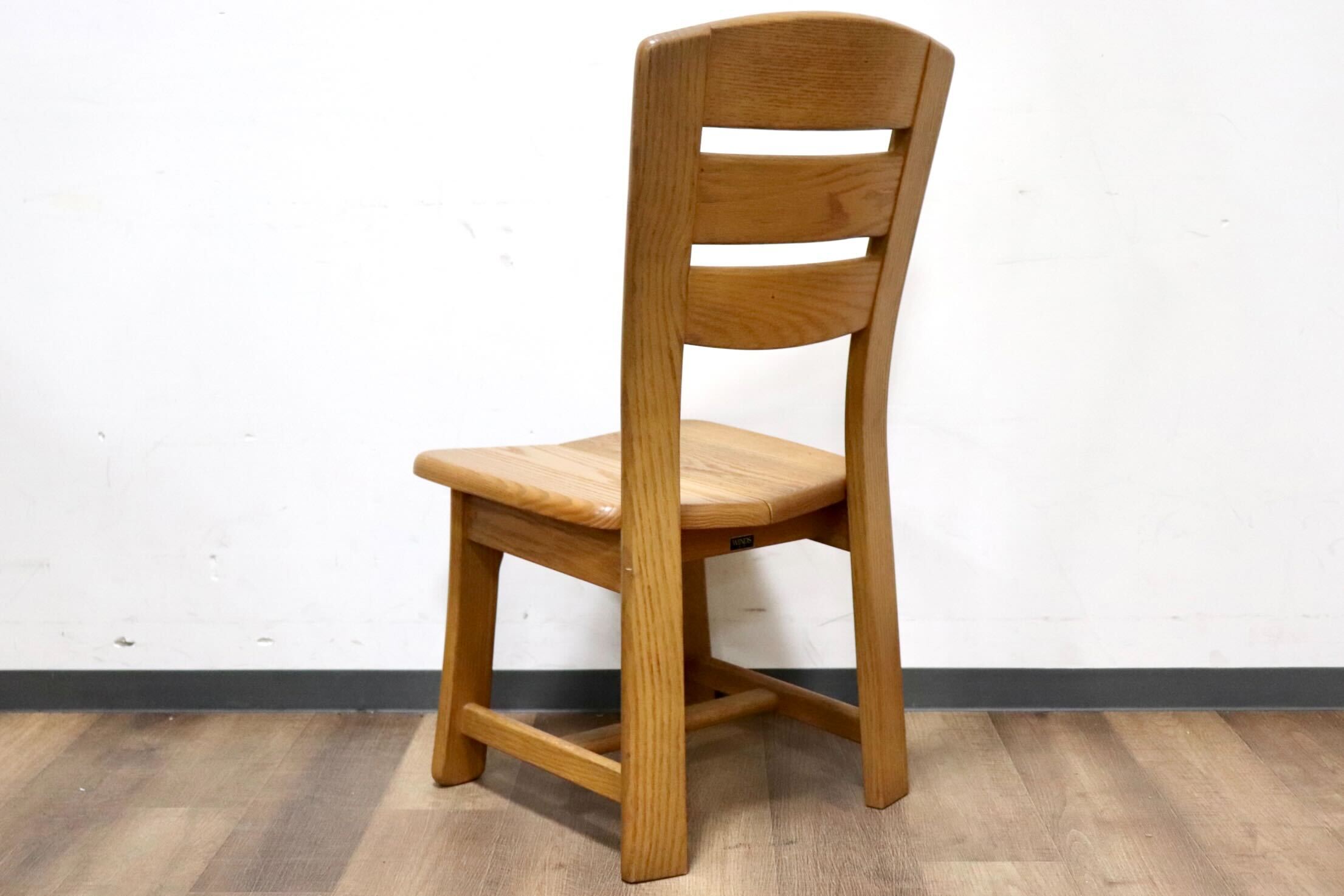 GMHK221E○TAIHEI / 太平産業 WINDS ダイニングチェア 食卓椅子 アームレスチェア オーク材 無垢 ナチュラル モダン カントリー 飛騨家具