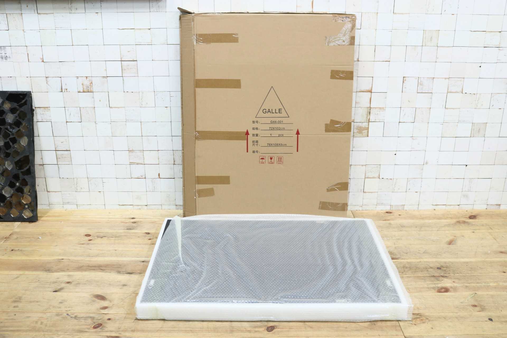 GMIK750C○ウォールミラー 壁掛け鏡 姿見 壁掛けミラー 全身鏡 立て掛けミラー 鏡 アンティーク調 未使用B品