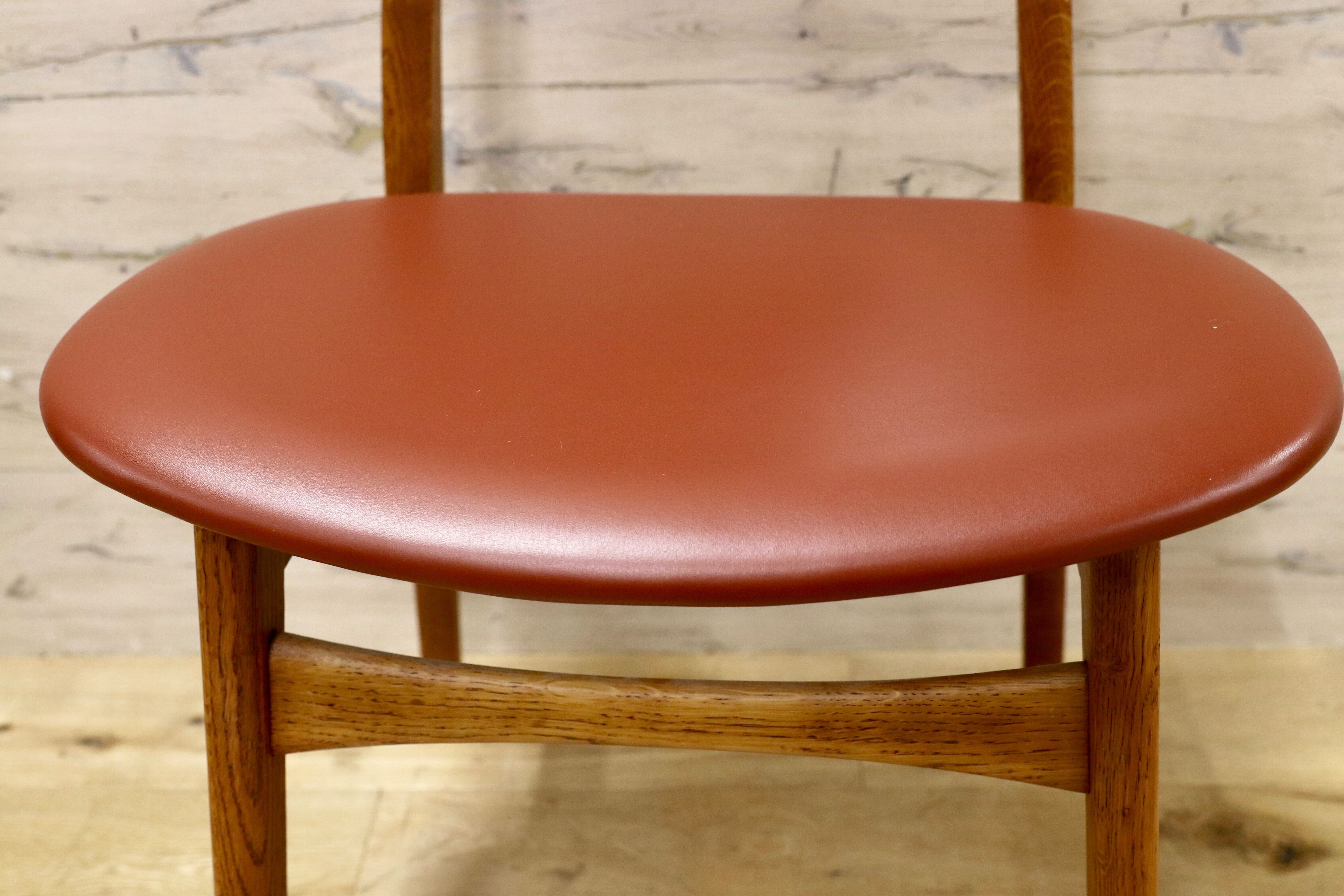 GMHO31A○Kitani / キタニ CH30 ハンス・J・ウェグナー ダイニングチェア 椅子 北欧モダン 名作 オーク材 レザー Hans J. Wegner