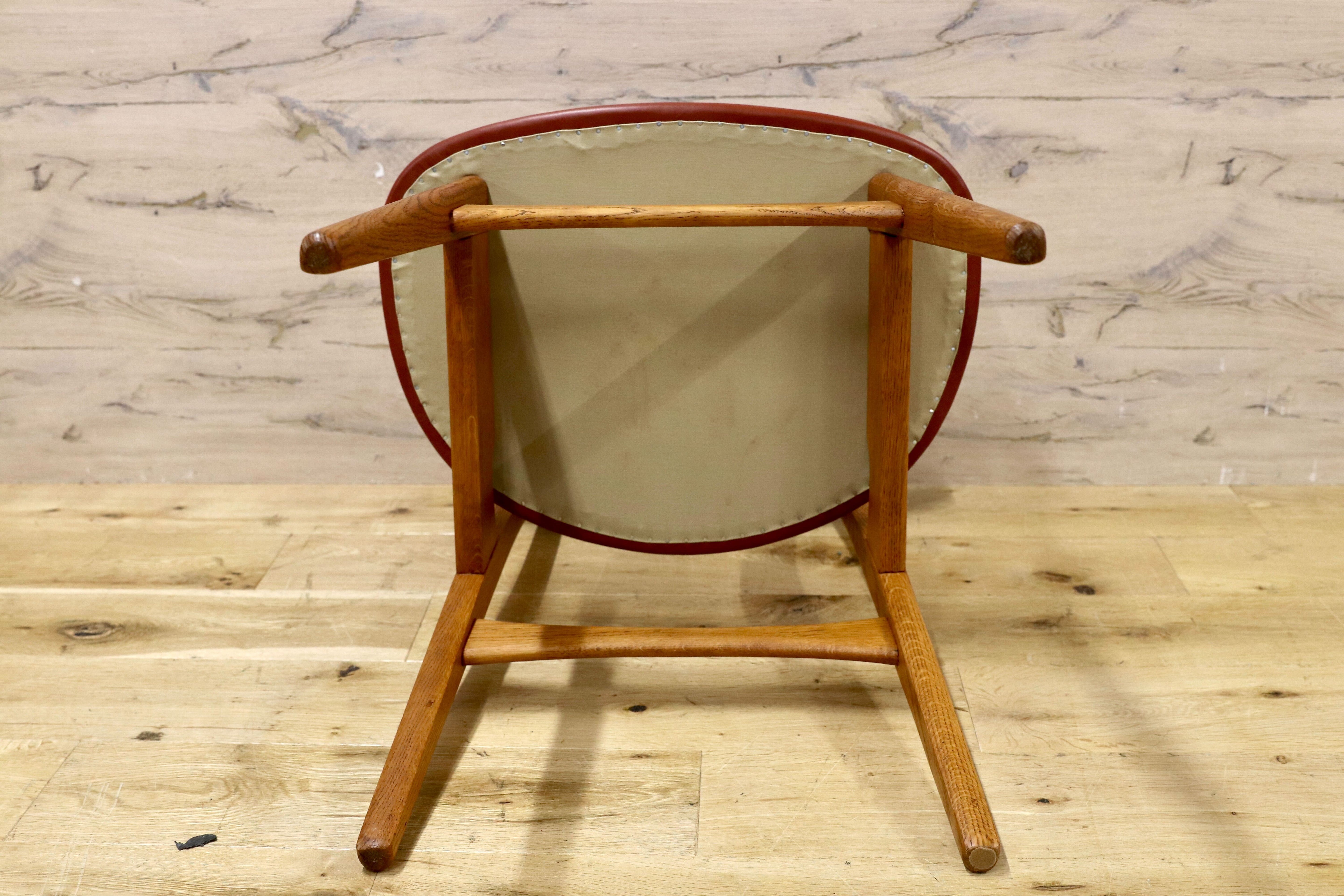 GMHO31A○Kitani / キタニ CH30 ハンス・J・ウェグナー ダイニングチェア 椅子 北欧モダン 名作 オーク材 レザー Hans J. Wegner