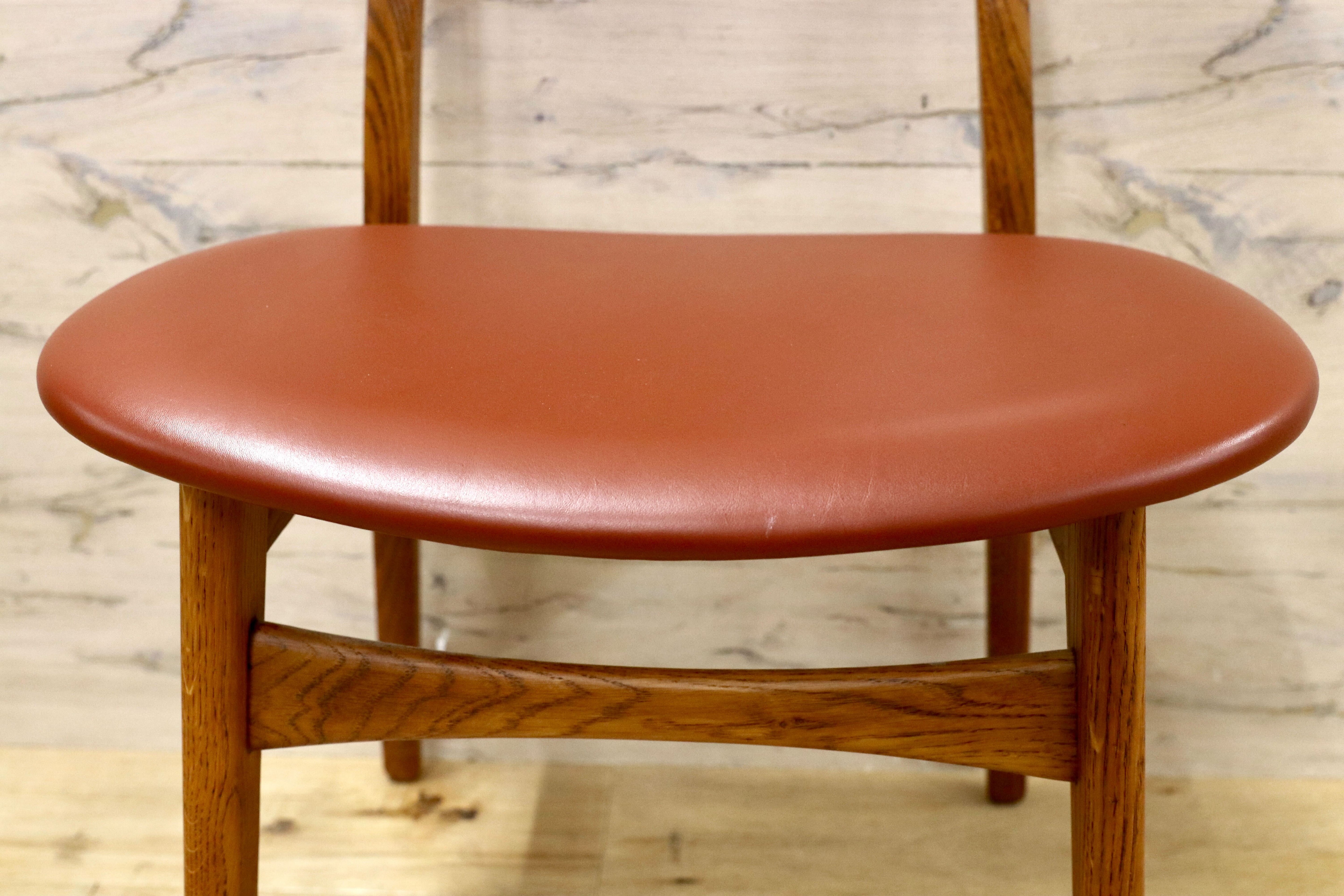 GMHO31B○Kitani / キタニ CH30 ハンス・J・ウェグナー ダイニングチェア 椅子 北欧モダン 名作 オーク材 レザー Hans J. Wegner