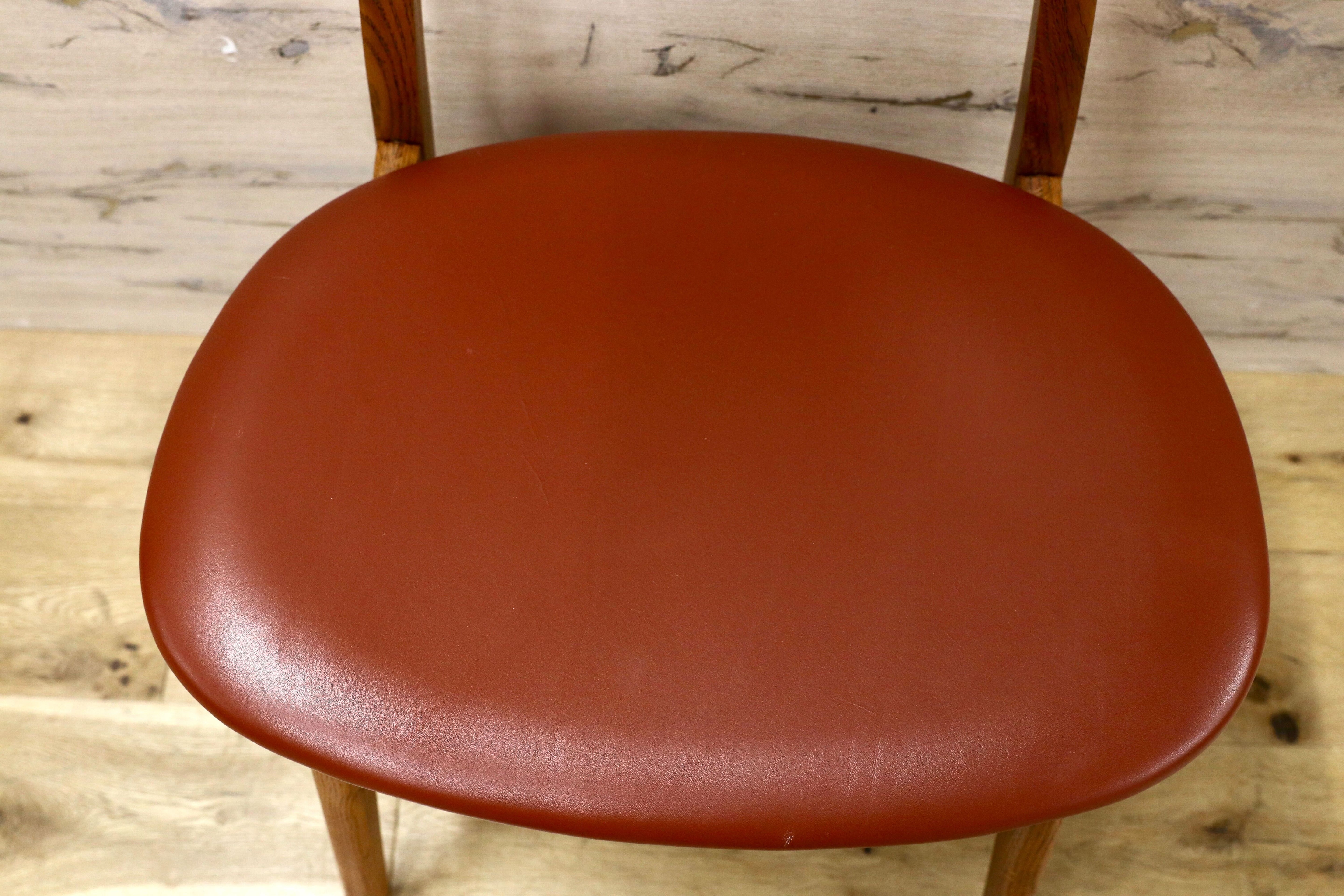 GMHO31B○Kitani / キタニ CH30 ハンス・J・ウェグナー ダイニングチェア 椅子 北欧モダン 名作 オーク材 レザー Hans J. Wegner