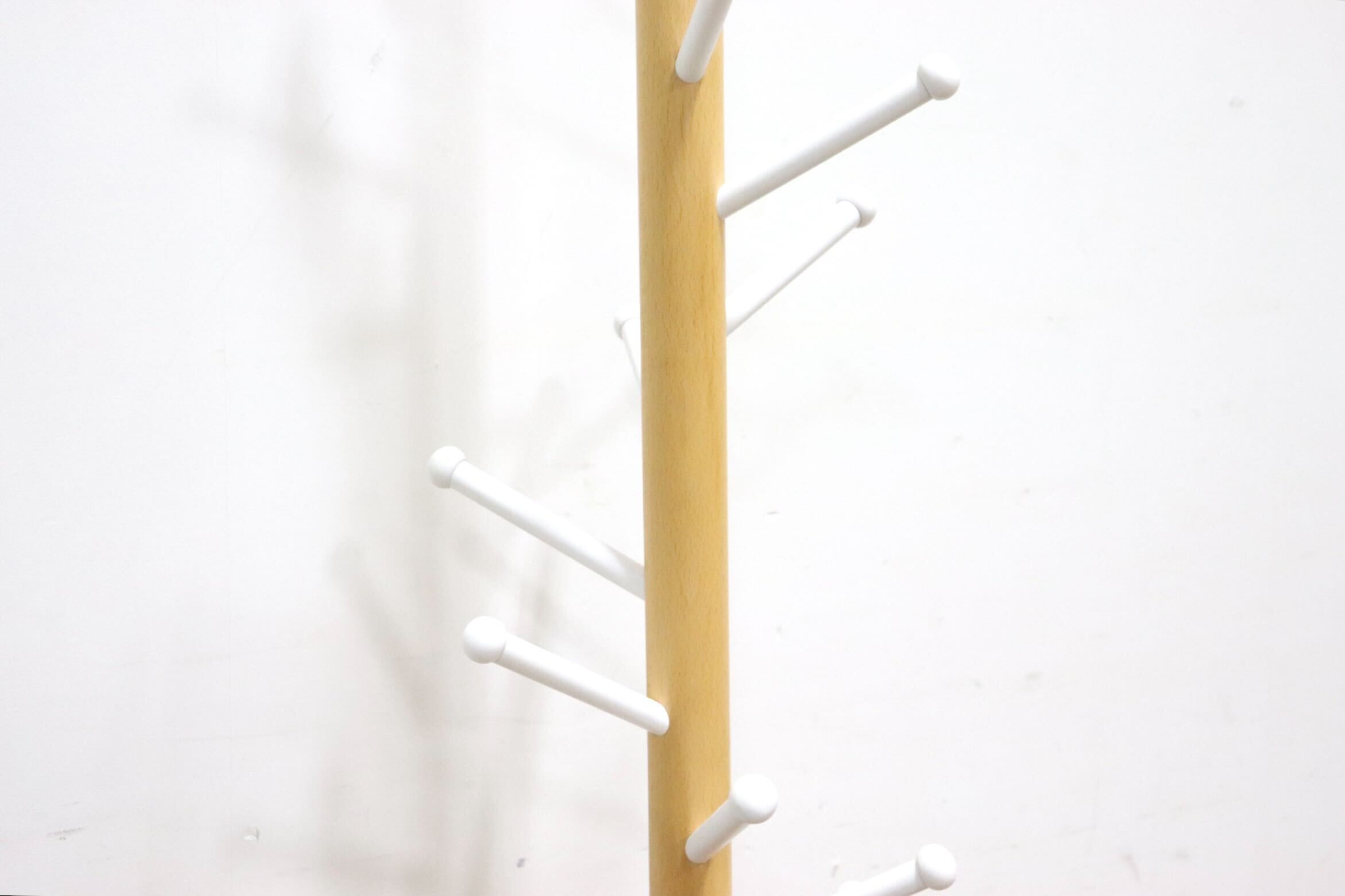 GMHH261○ACTUS / アクタス ANFUN アンファン キッズ コートスタンド ポールラック 帽子掛け ビーチ材 ナチュラル 北欧スタイル 展示品