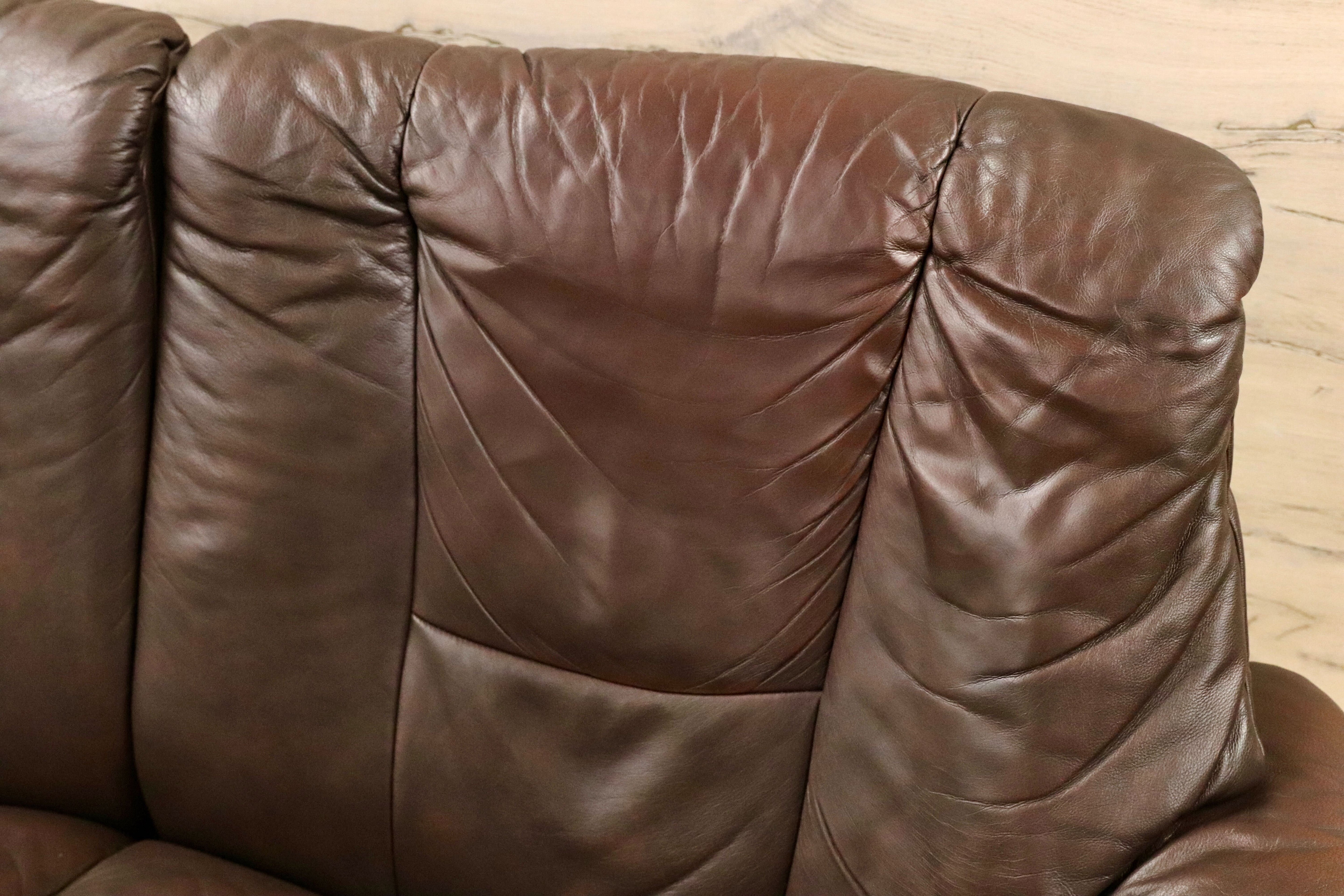 GMGS226○EKORNES / エコーネス Buckingham バッキンガム 2人掛けソファ リクライニングチェア 北欧 ノルウェー ヴィンテージ 約50万