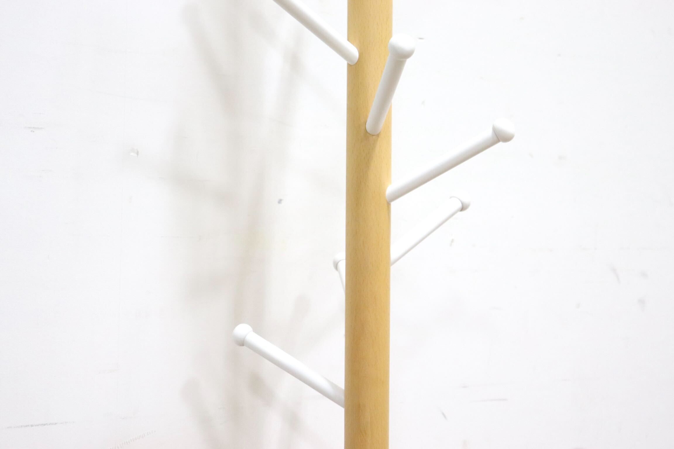 GMHH261○ACTUS / アクタス ANFUN アンファン キッズ コートスタンド ポールラック 帽子掛け ビーチ材 ナチュラル 北欧スタイル 展示品