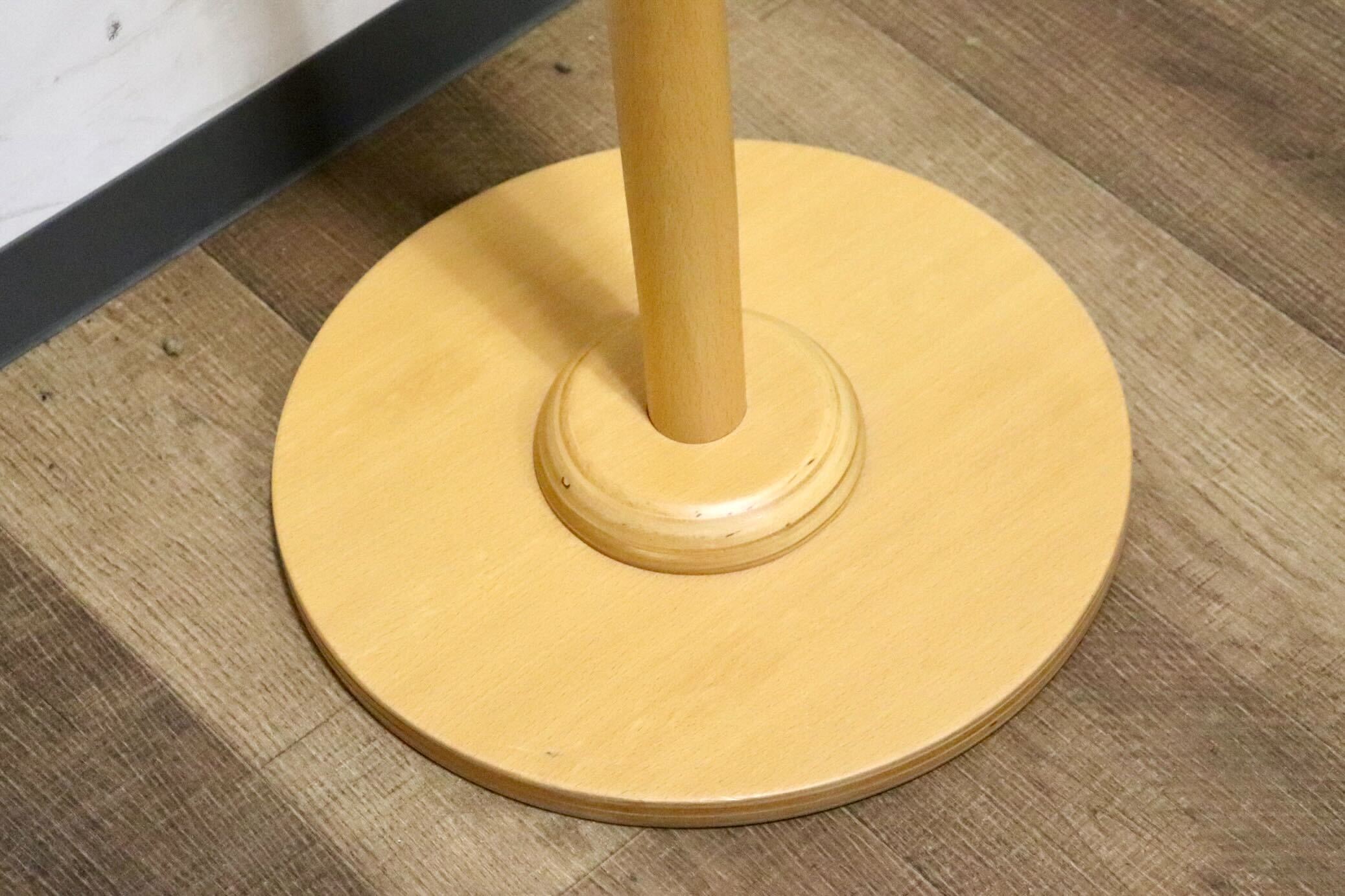 GMHH261○ACTUS / アクタス ANFUN アンファン キッズ コートスタンド ポールラック 帽子掛け ビーチ材 ナチュラル 北欧スタイル 展示品