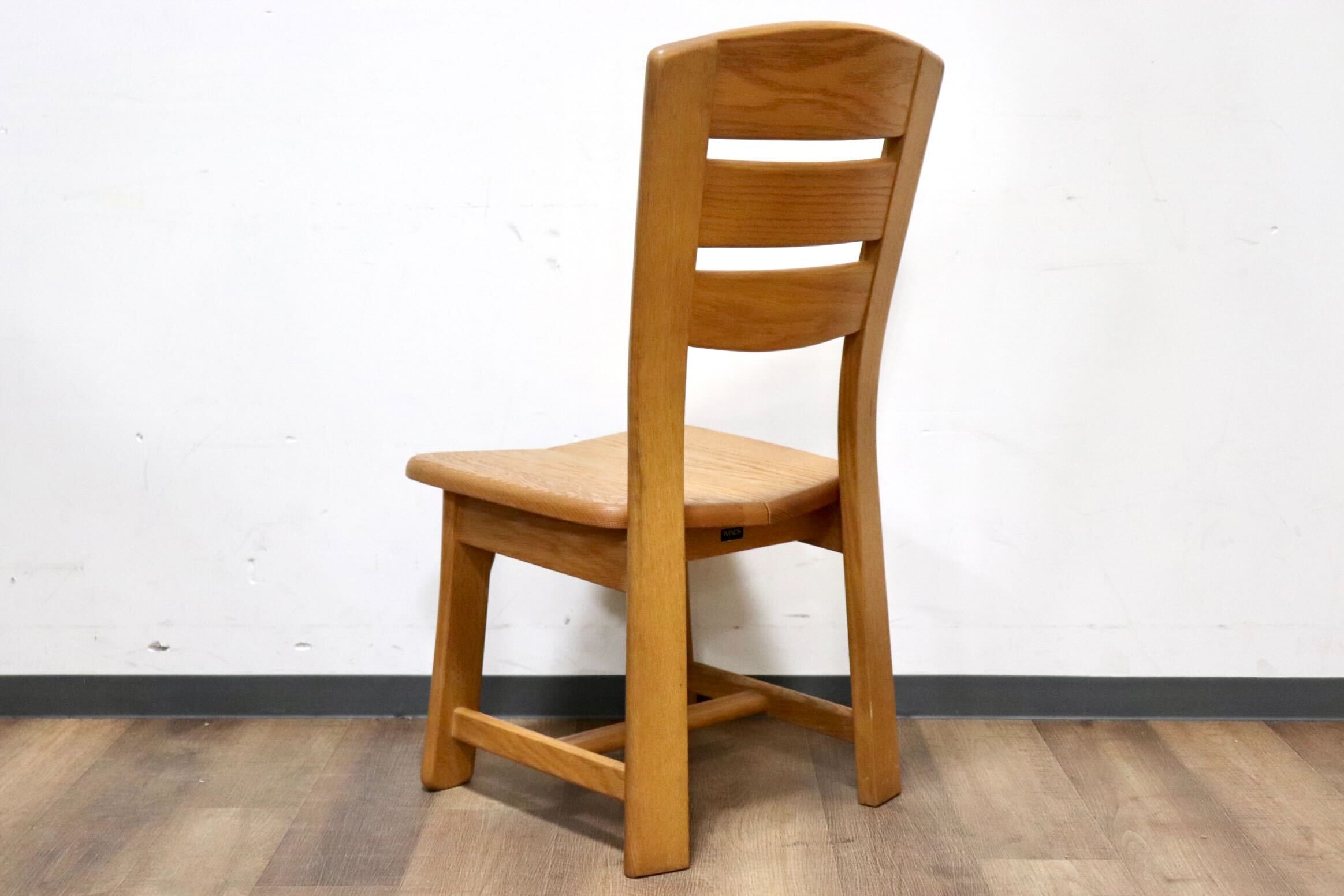 GMHK221F○TAIHEI / 太平産業 WINDS ダイニングチェア 食卓椅子 アームレスチェア オーク材 無垢 ナチュラル モダン カントリー 飛騨家具