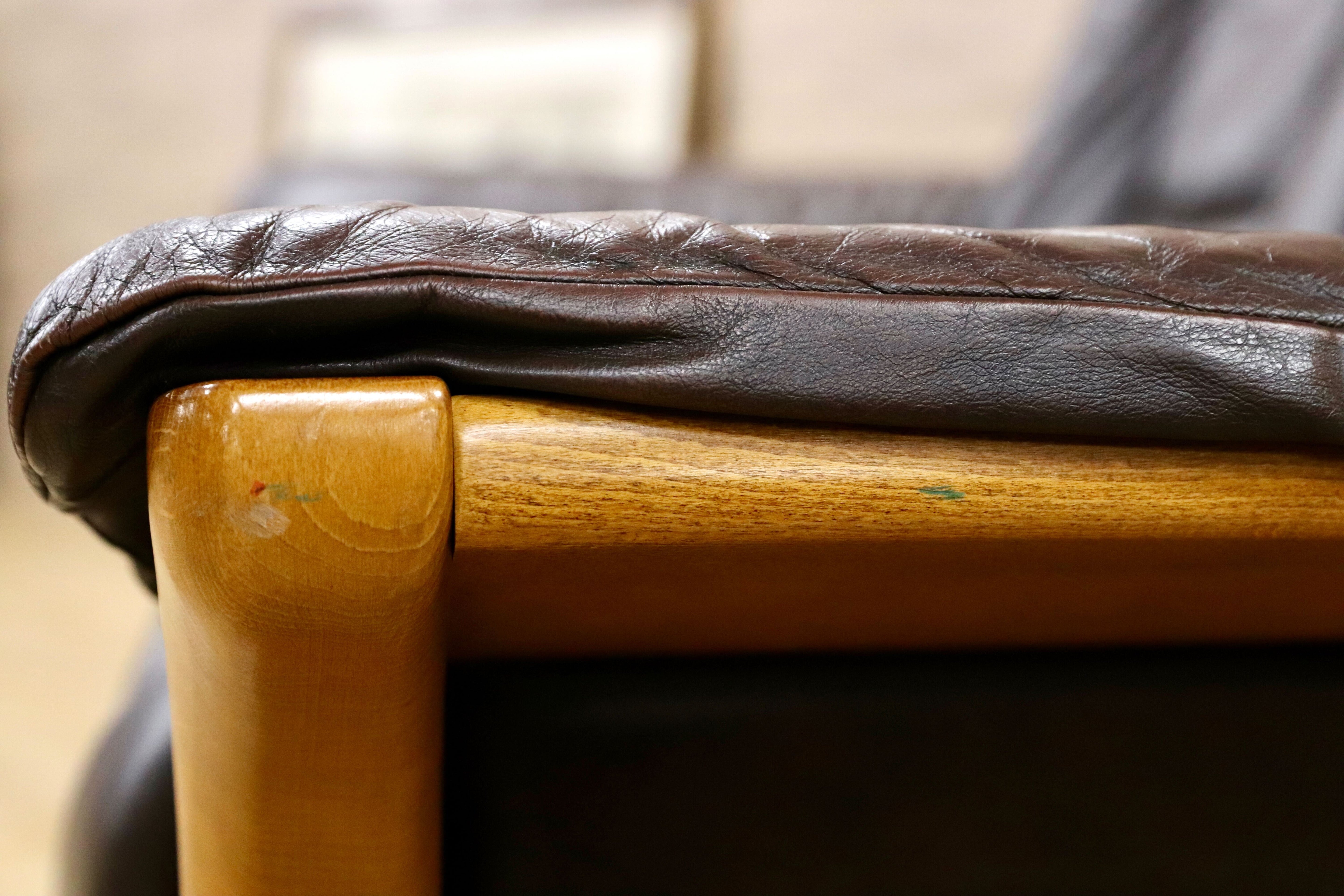 GMGS226○EKORNES / エコーネス Buckingham バッキンガム 2人掛けソファ リクライニングチェア 北欧 ノルウェー ヴィンテージ 約50万