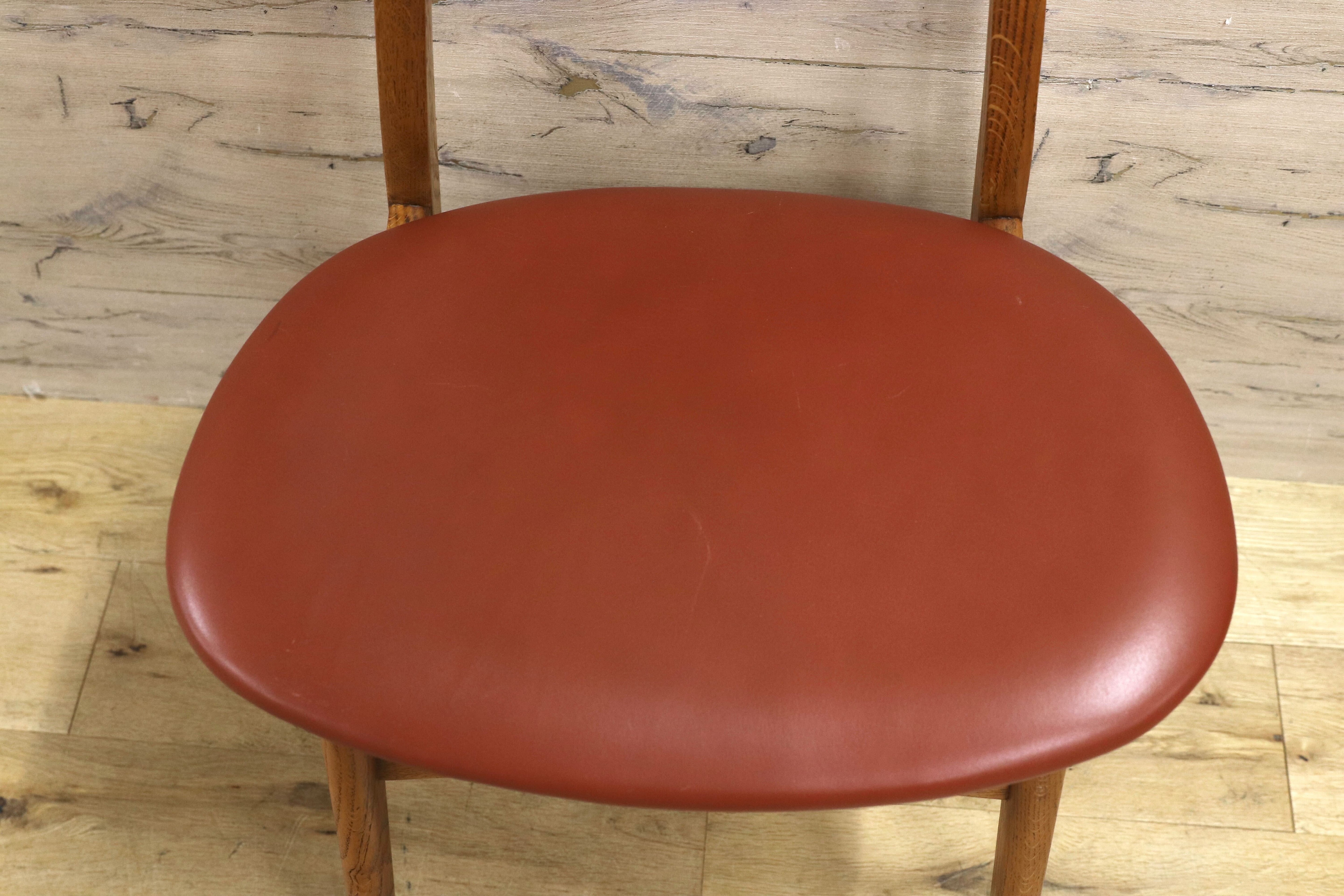 GMHO31C○Kitani / キタニ CH30 ハンス・J・ウェグナー ダイニングチェア 椅子 北欧モダン 名作 オーク材 レザー Hans J. Wegner