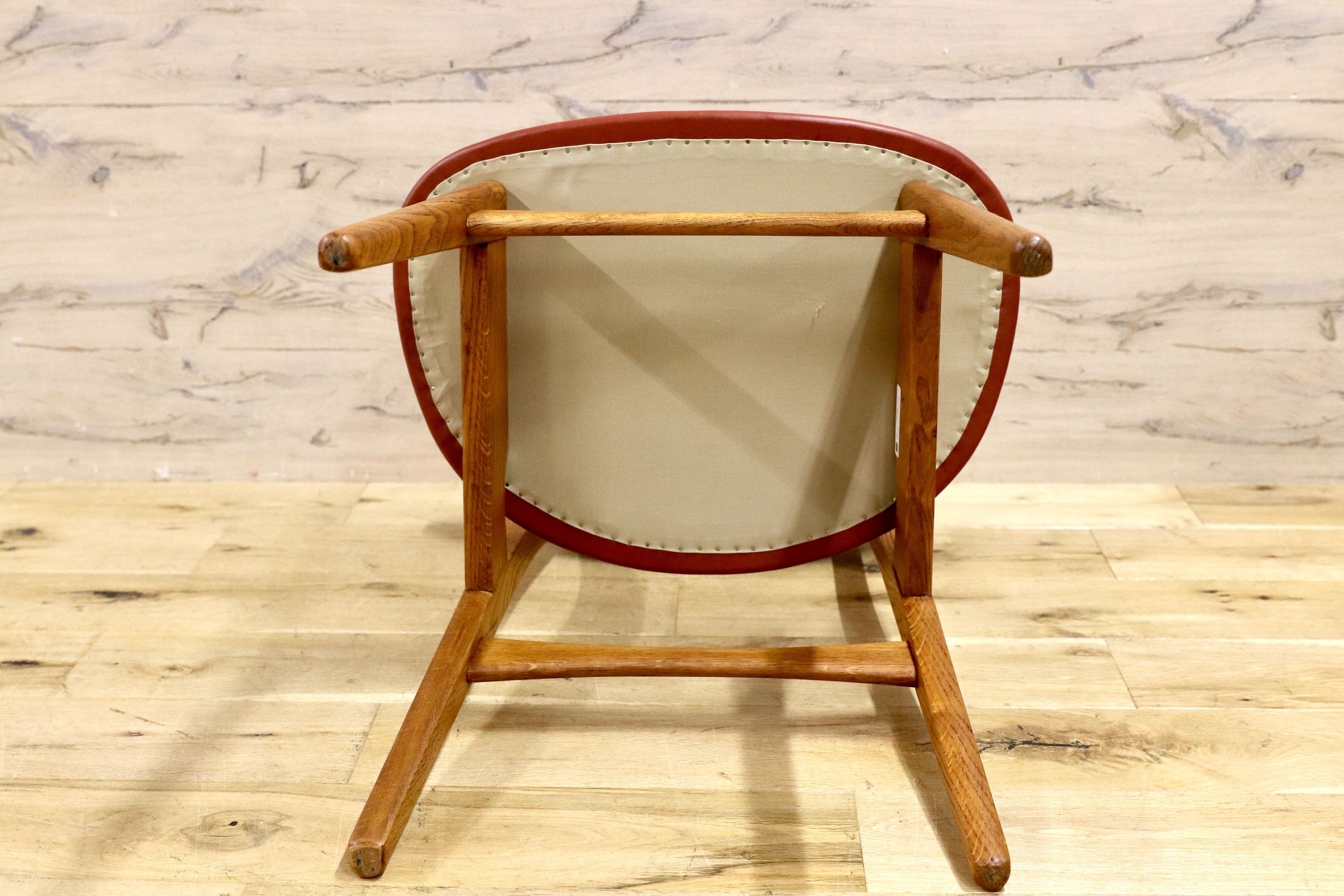 GMHO31C○Kitani / キタニ CH30 ハンス・J・ウェグナー ダイニングチェア 椅子 北欧モダン 名作 オーク材 レザー Hans J. Wegner