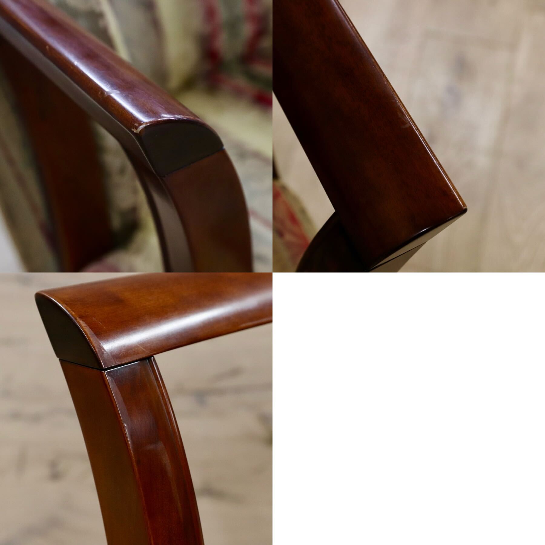 GMHS24A○モリシゲ / MORISHIGE 1人掛けソファ シングルソファ IDC大塚家具 ファブリック クラシック 検)ドレクセル マルニ