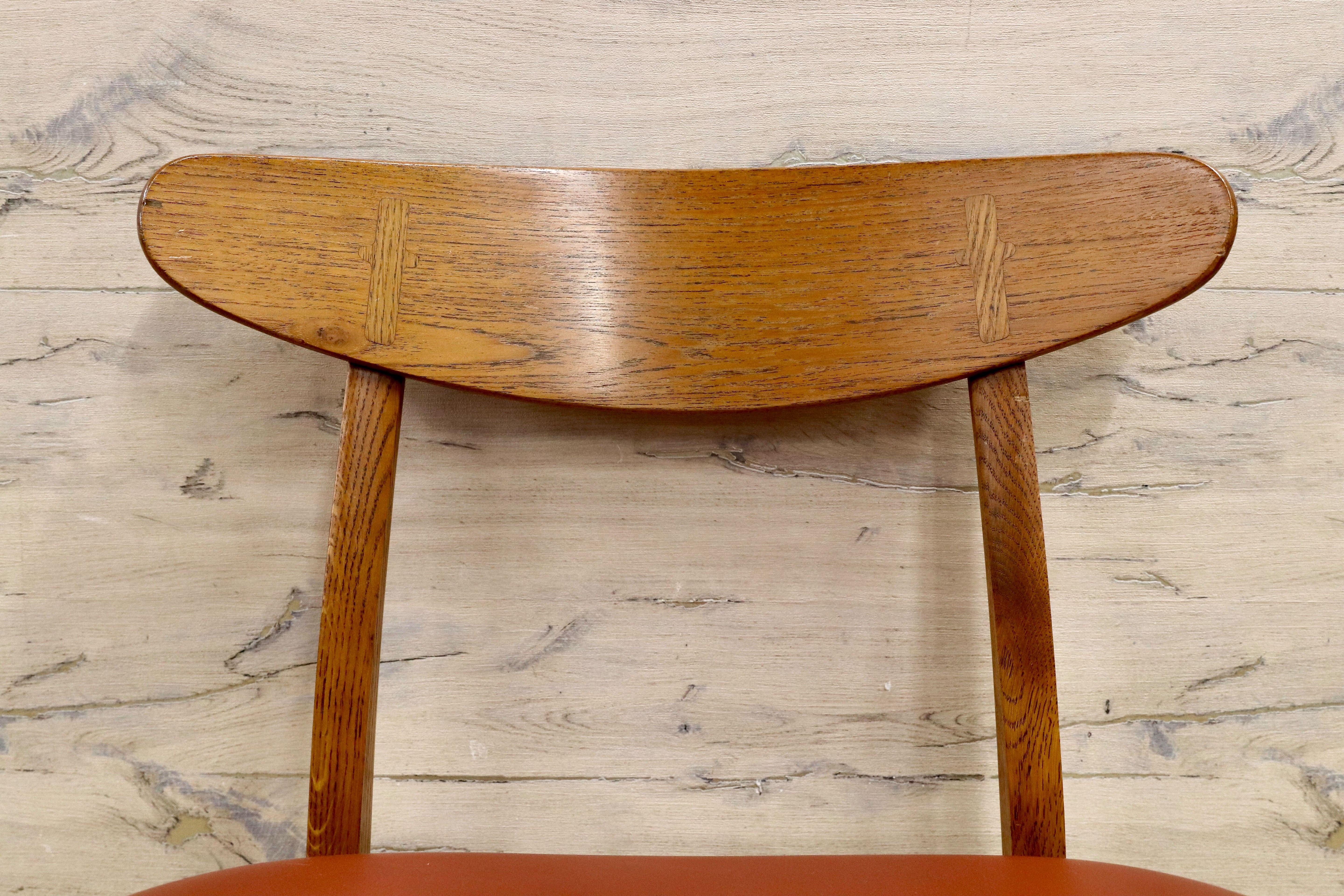 GMHO31D○Kitani / キタニ CH30 ハンス・J・ウェグナー ダイニングチェア 椅子 北欧モダン 名作 オーク材 レザー Hans J. Wegner