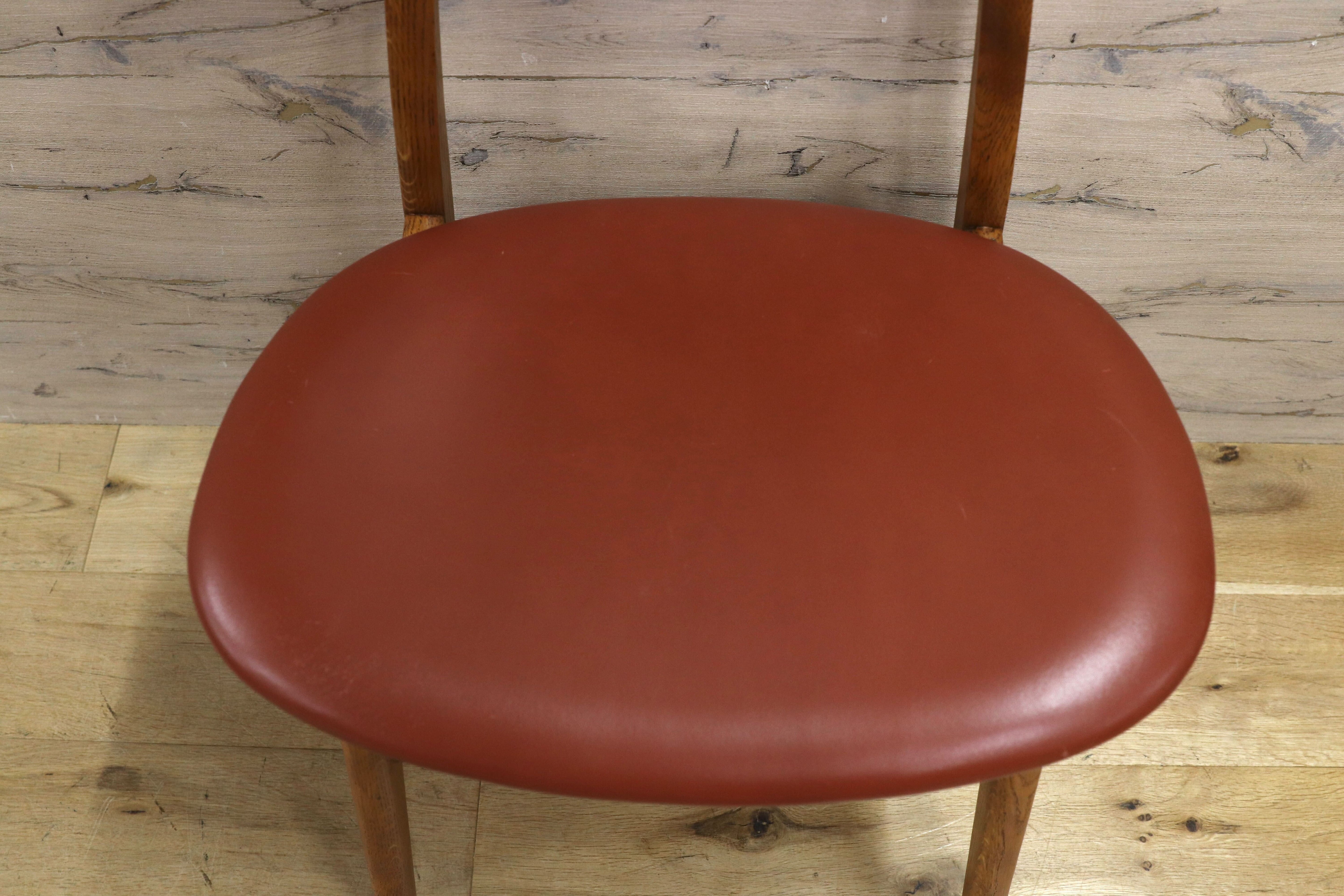 GMHO31D○Kitani / キタニ CH30 ハンス・J・ウェグナー ダイニングチェア 椅子 北欧モダン 名作 オーク材 レザー Hans J. Wegner