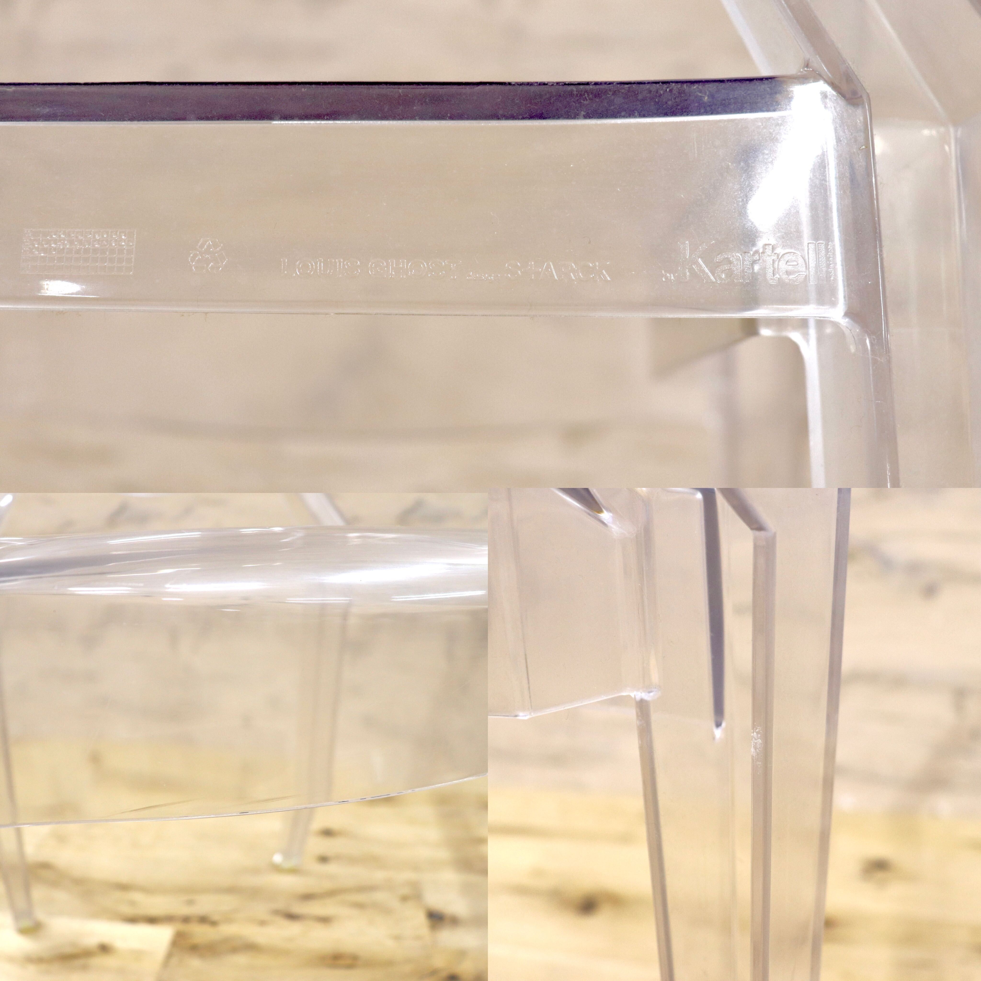 GMIK165A○Kartell / カルテル LOUIS GHOST ルイゴースト スタッキングチェア 2脚セット ガーデンチェア 椅子 モダン