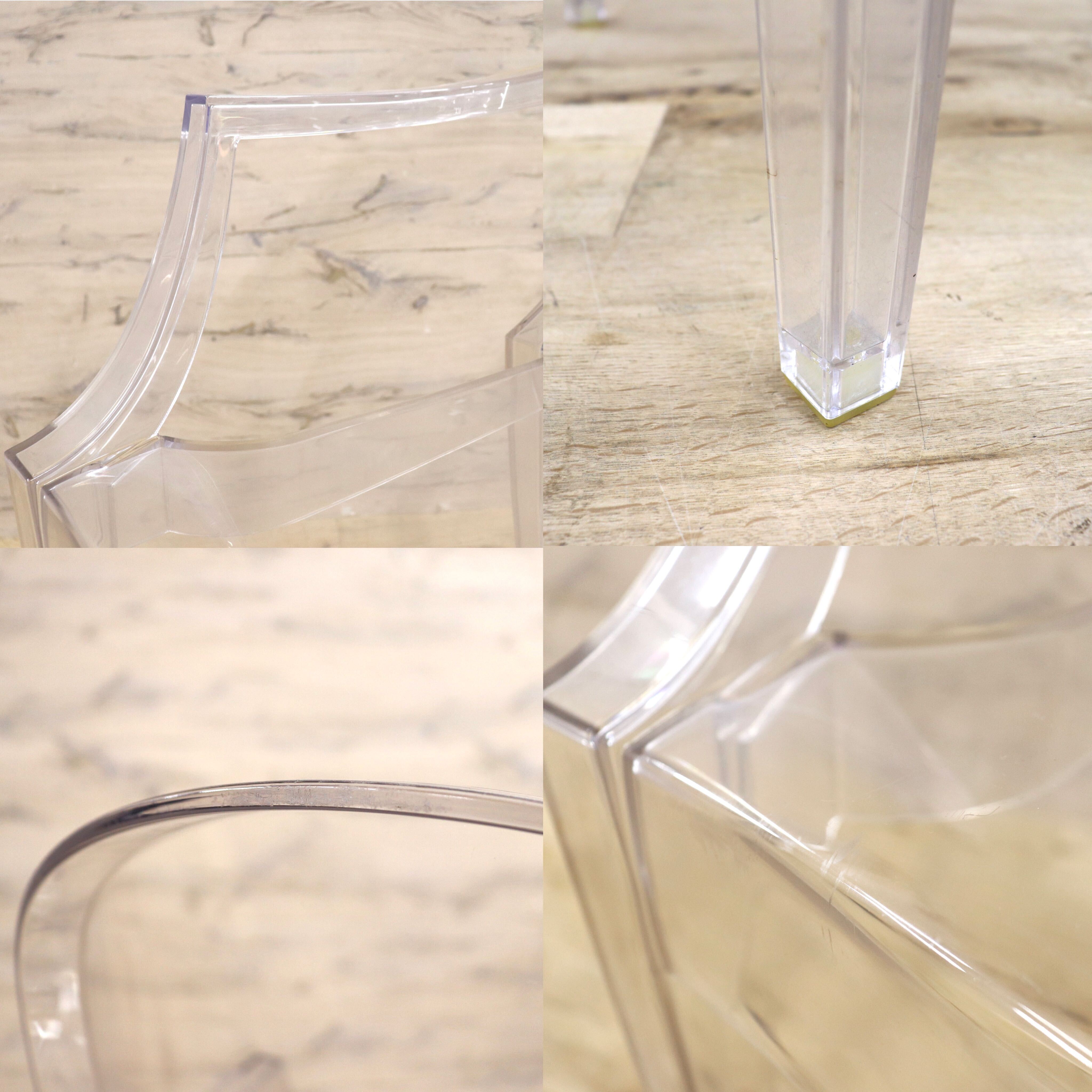 GMIK165A○Kartell / カルテル LOUIS GHOST ルイゴースト スタッキングチェア 2脚セット ガーデンチェア 椅子 モダン