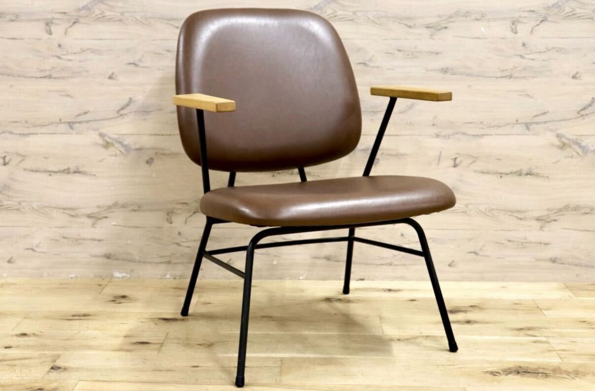 GMIK663A○Knot antiques / ノットアンティークス CRASH GATE クラッシュゲート ABOCK アボックラウンジチェア ミッドセンチュリー