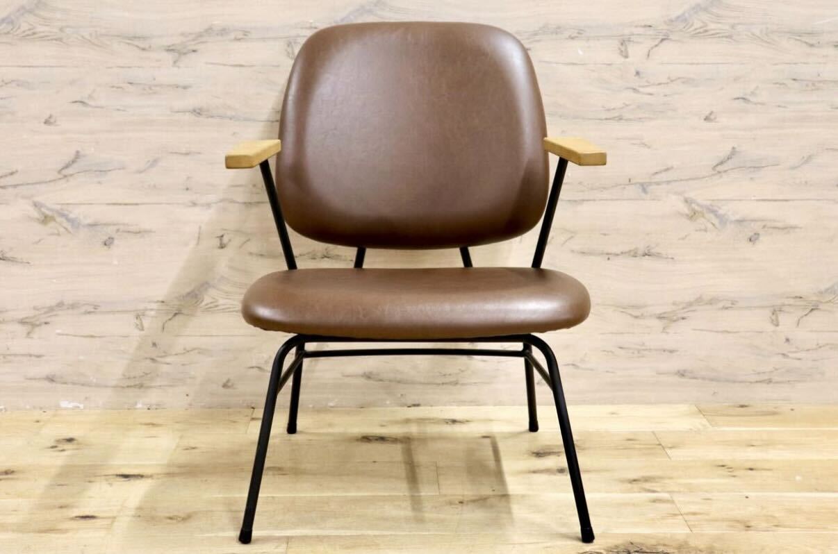 GMIK663A○Knot antiques / ノットアンティークス CRASH GATE クラッシュゲート ABOCK アボックラウンジチェア ミッドセンチュリー