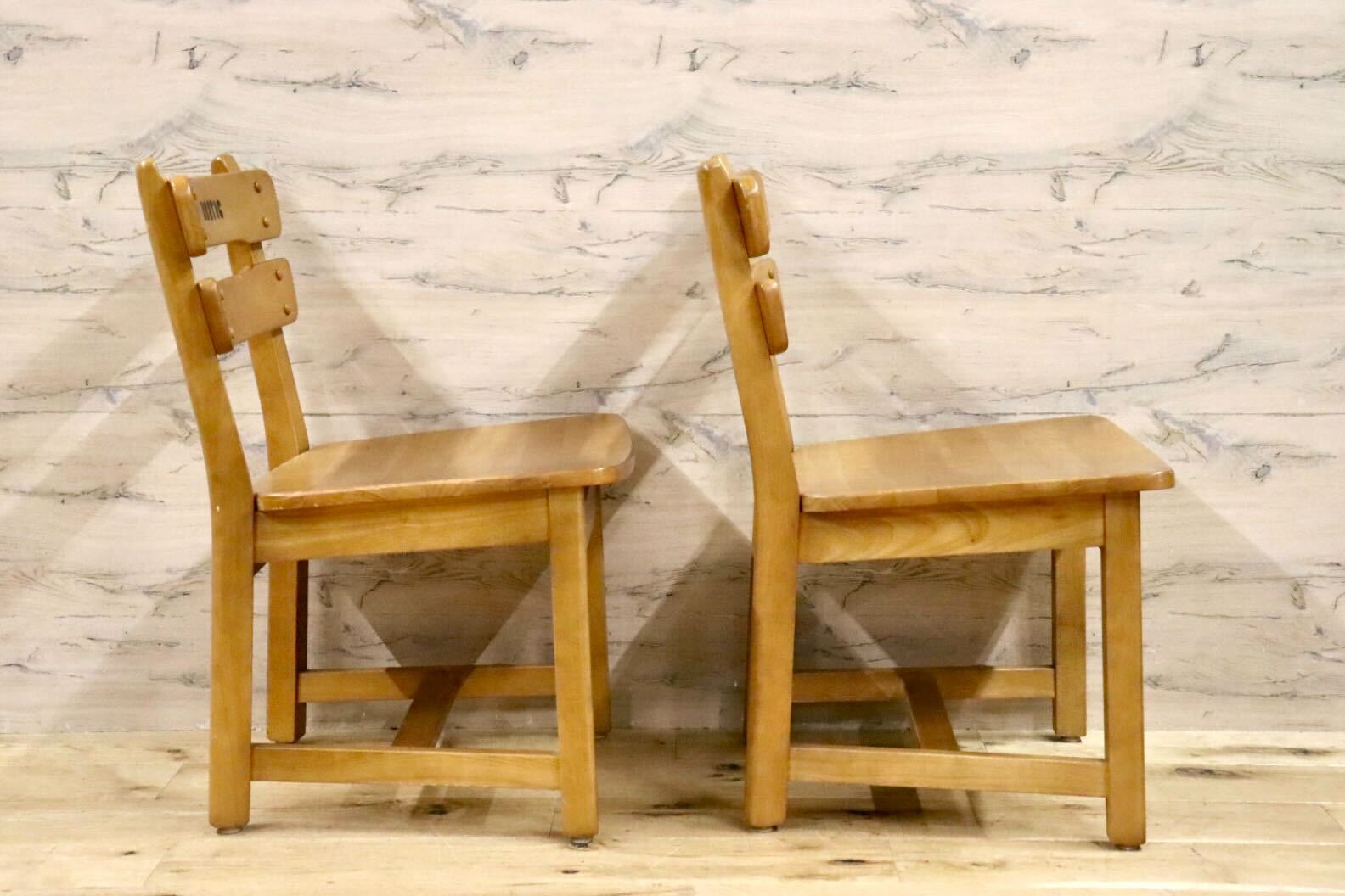 GMHK43A○karimoku / カリモク RUSTIC ルスティック ダイニングチェア 食卓椅子 ナチュラル カントリー 2脚セット 人気廃番 国産家具