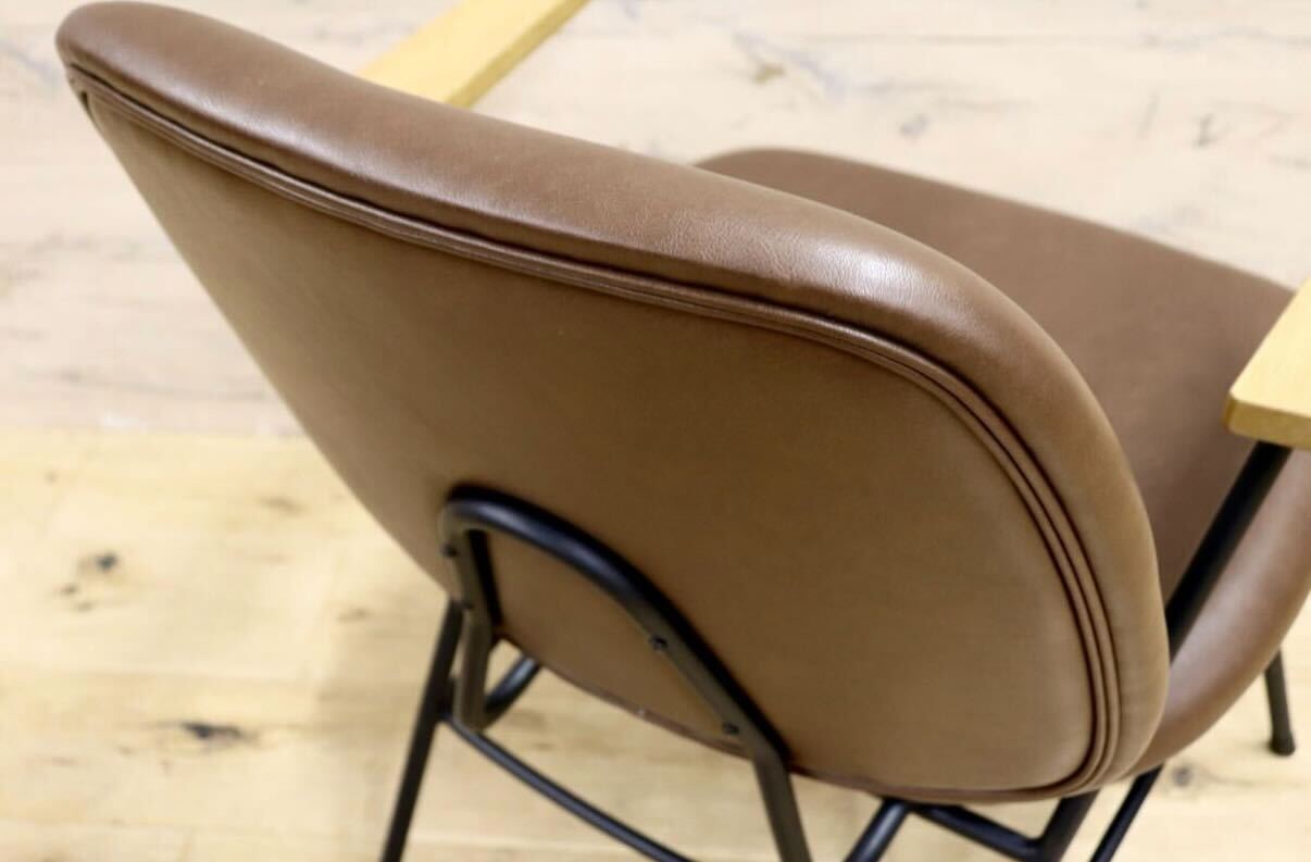 GMIK663A○Knot antiques / ノットアンティークス CRASH GATE クラッシュゲート ABOCK アボックラウンジチェア ミッドセンチュリー