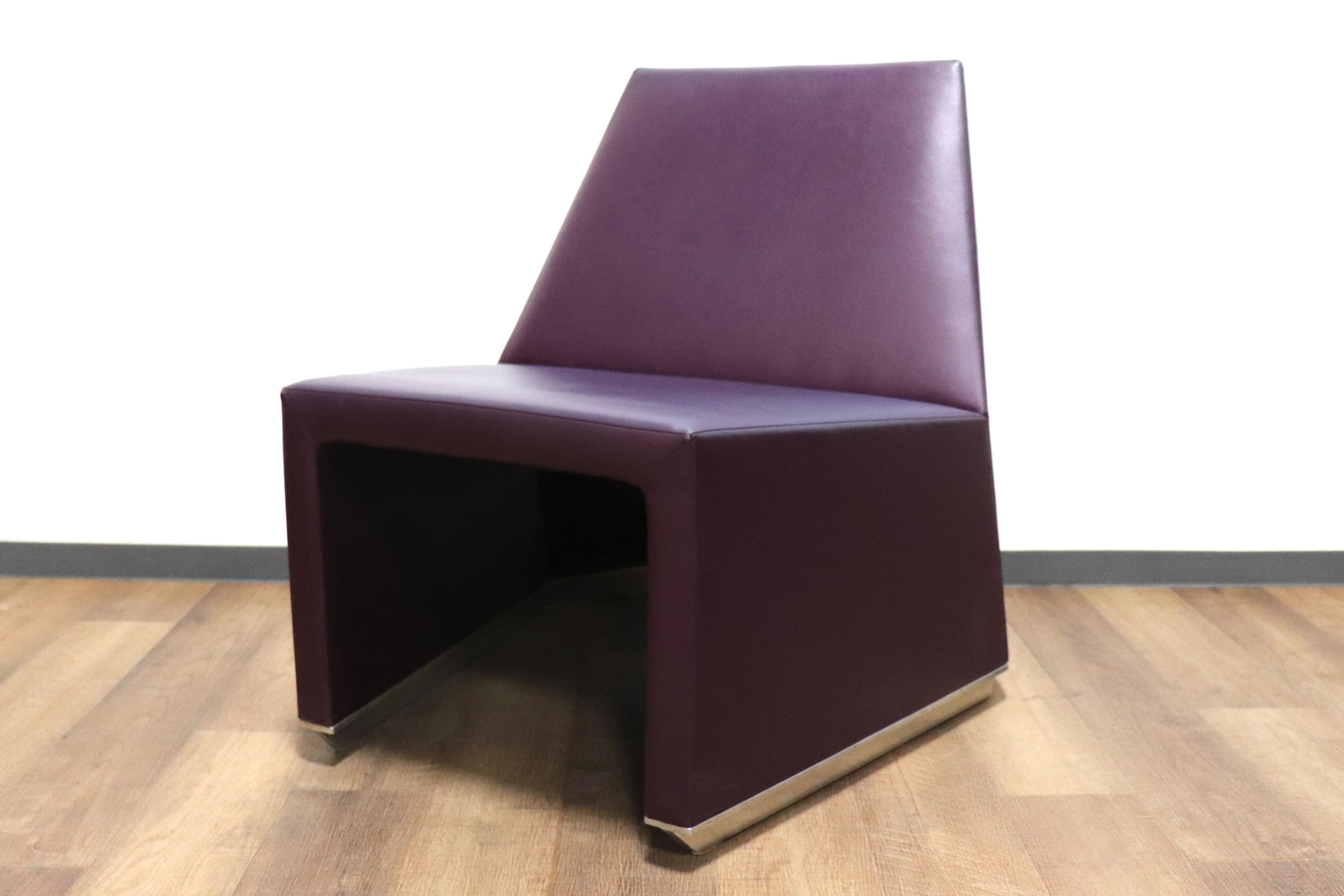 GMHH135A○Cassina ixc / カッシーナイクスシー ラウンジチェア システムチェア 椅子 1人掛けソファ ロビー レザー イタリア ポストモダン