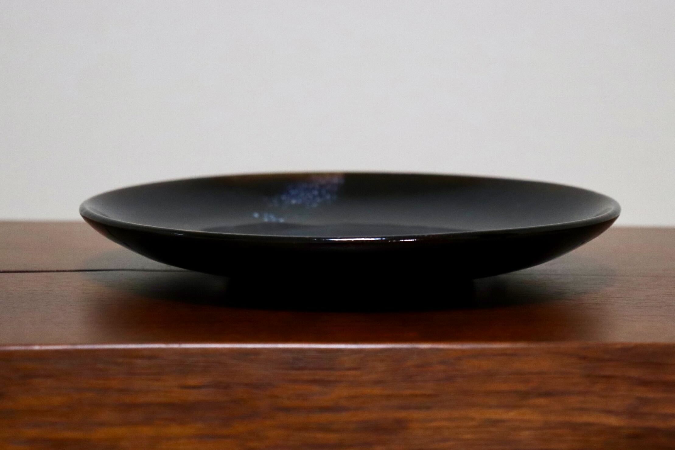 GMIO336○陶勝窯 丹波焼 銀河皿7寸 市野勝 市野勝磯 陶器 工芸品 丹波篠山 未使用