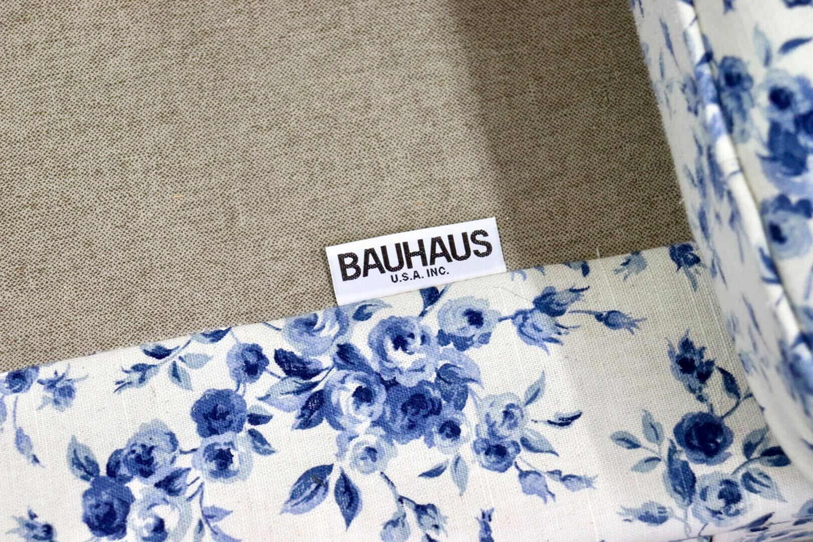 GMHK796○BAUHAUS / バウハウス ローラアシュレイ取扱い 3人掛けソファ トリプルソファ ファブリック エレガント 高級家具 長椅子