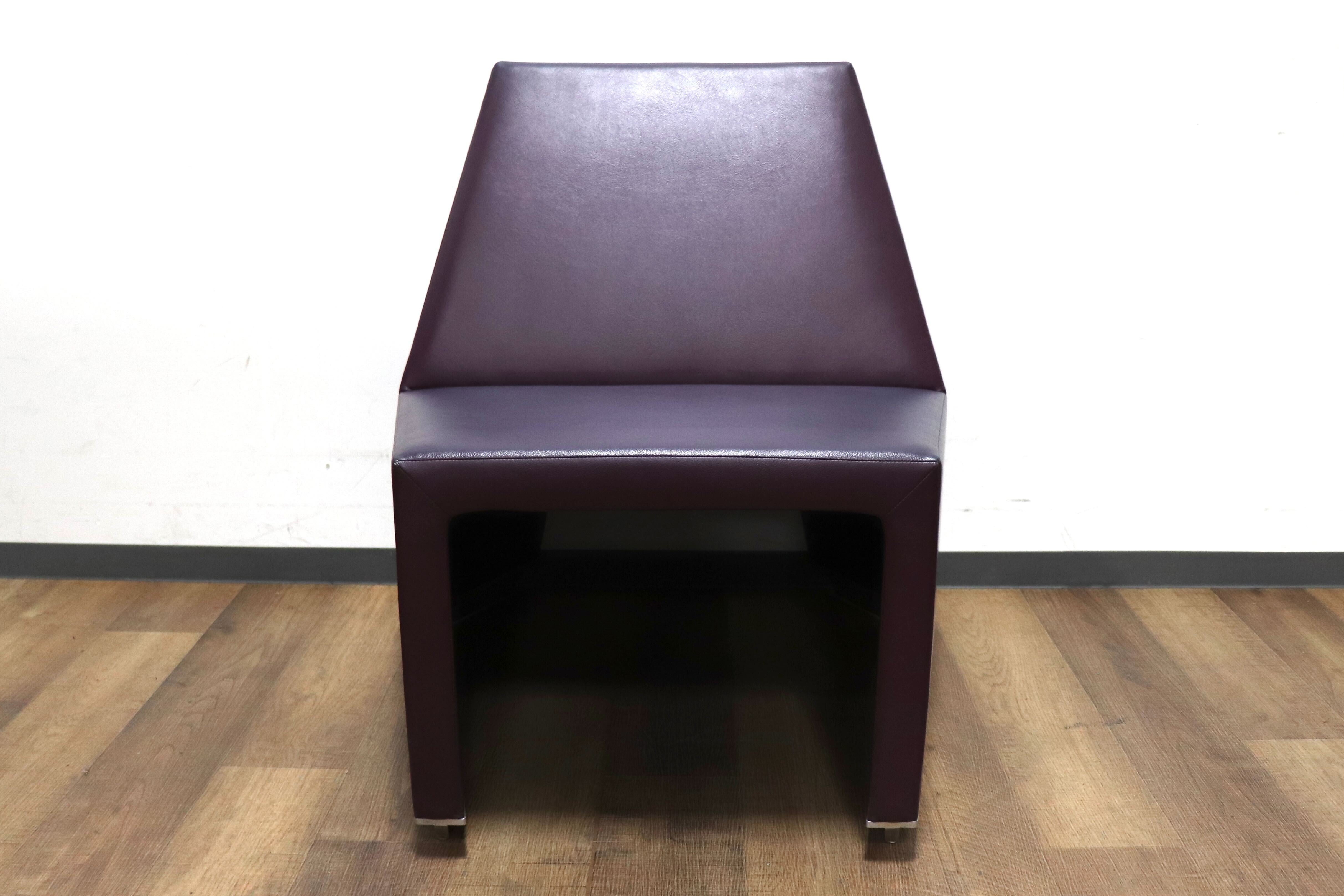 GMHH135A○Cassina ixc / カッシーナイクスシー ラウンジチェア システムチェア 椅子 1人掛けソファ ロビー レザー イタリア ポストモダン