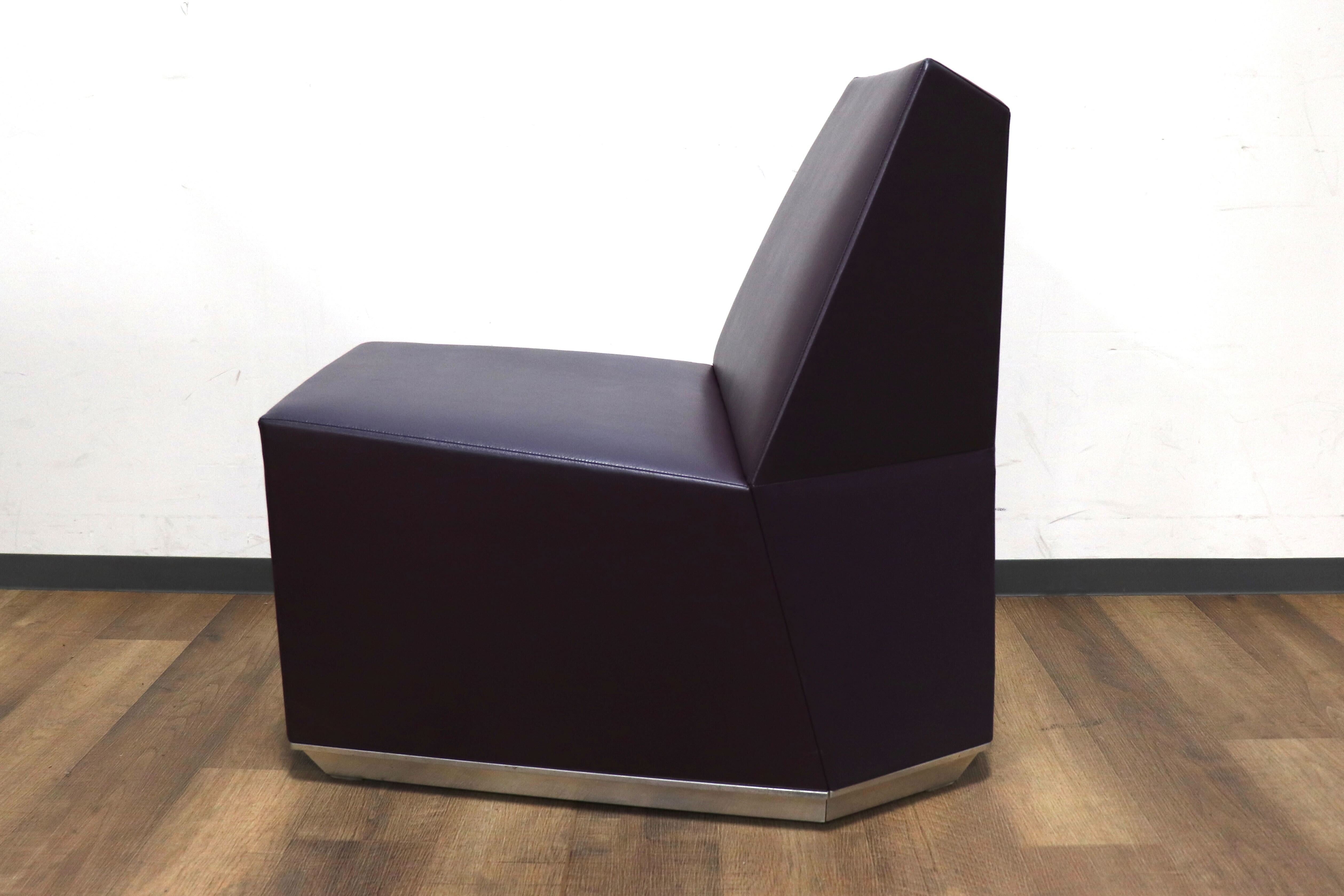 GMHH135A○Cassina ixc / カッシーナイクスシー ラウンジチェア システムチェア 椅子 1人掛けソファ ロビー レザー イタリア ポストモダン