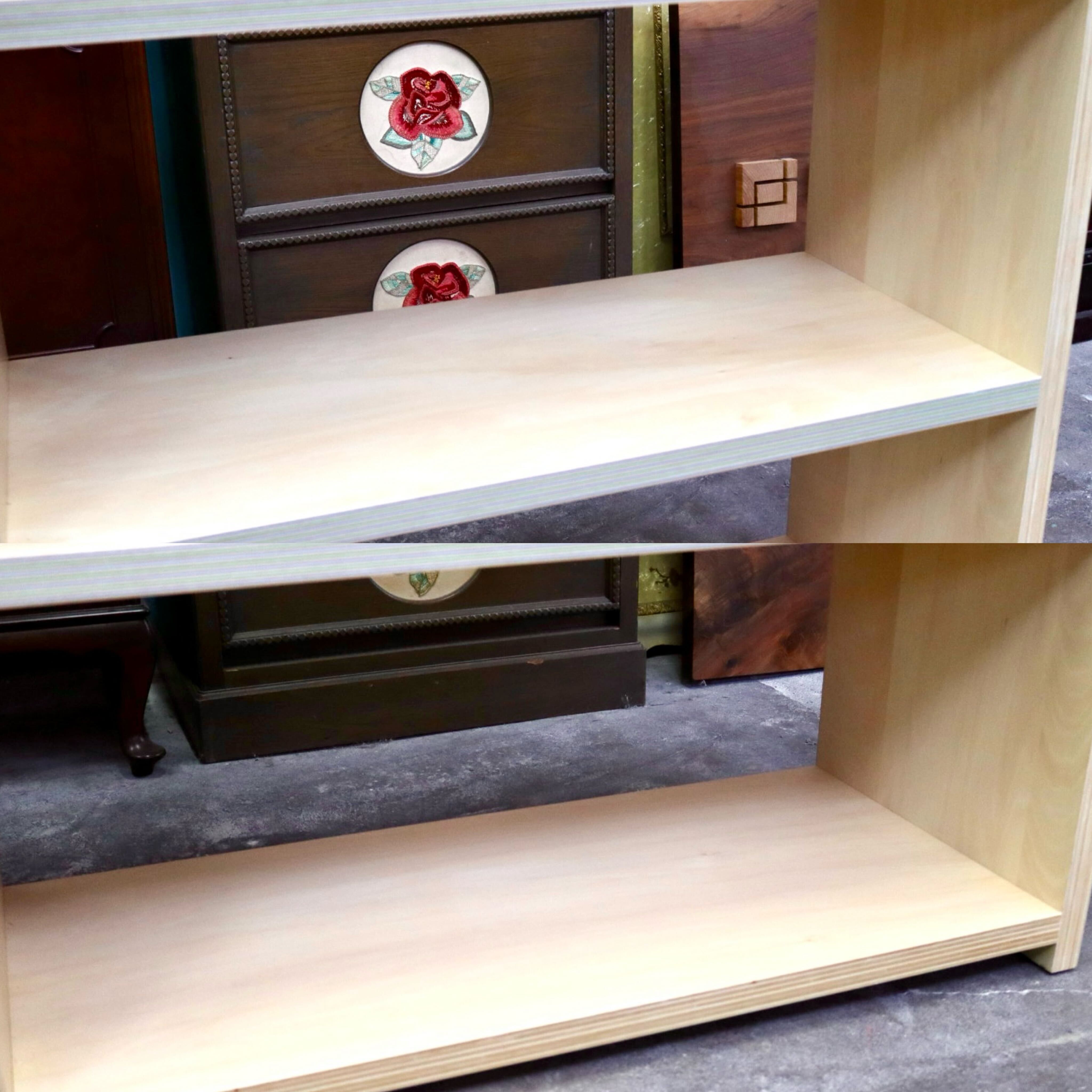 GMIH432B○滝澤ベニヤ ペーパーウッド サイドボード 飾り棚 ブックシェルフ ラック 本棚 木製 リビング収納 国産家具 モデルルーム展示品