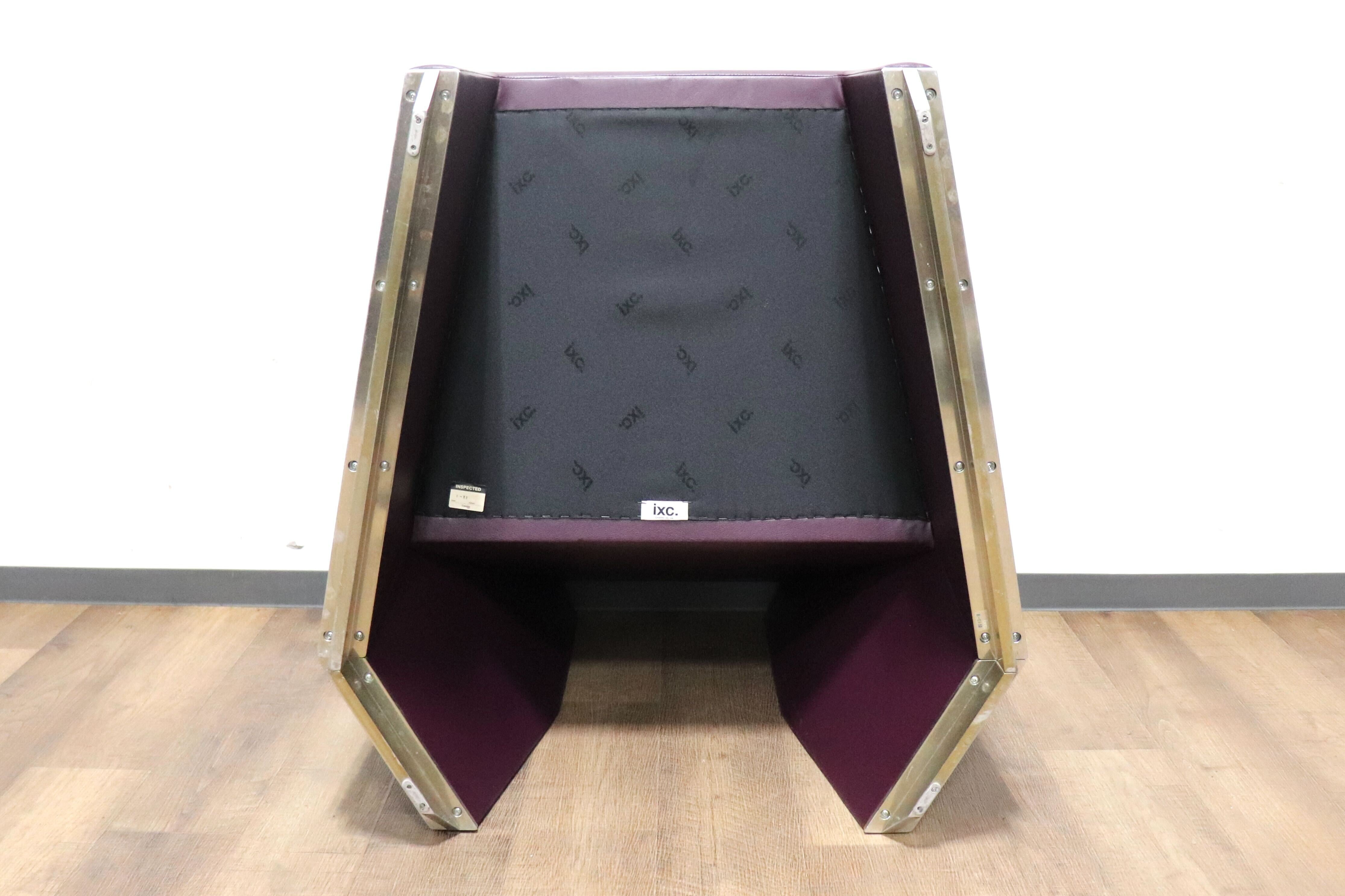 GMHH135A○Cassina ixc / カッシーナイクスシー ラウンジチェア システムチェア 椅子 1人掛けソファ ロビー レザー イタリア ポストモダン