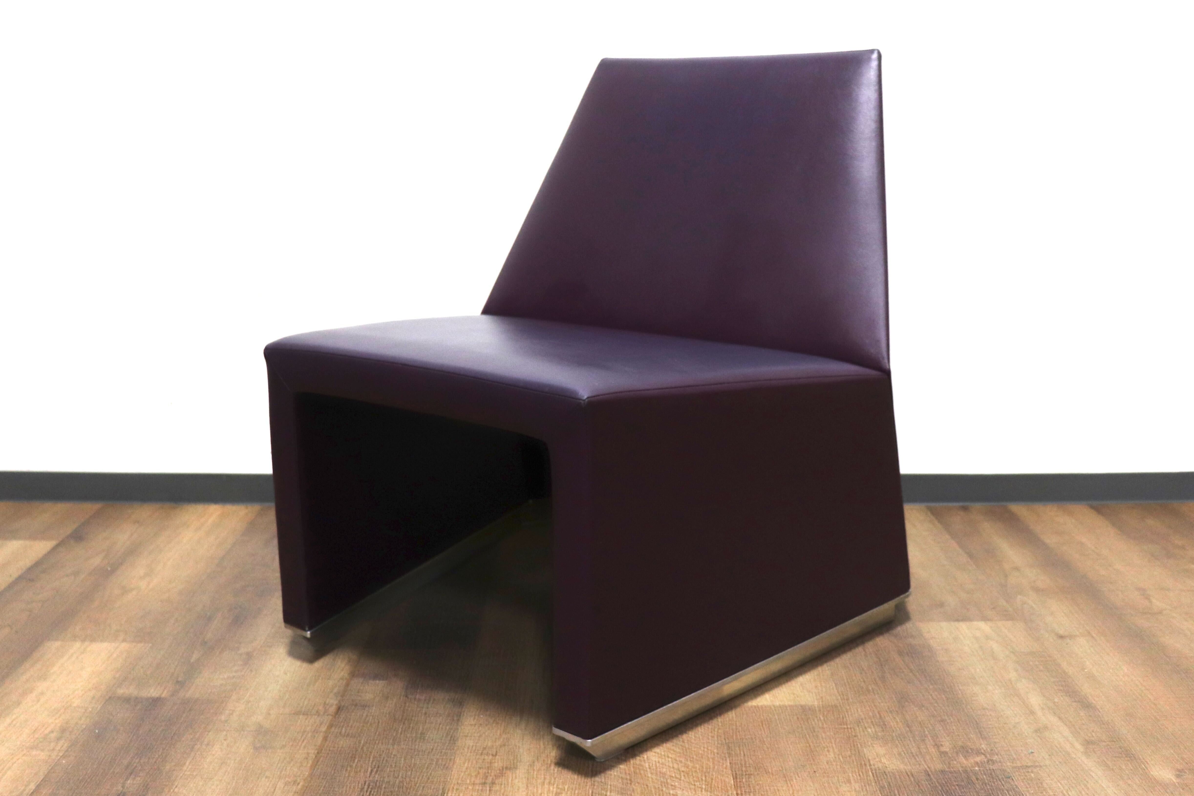 GMHH135B○Cassina ixc / カッシーナイクスシー ラウンジチェア システムチェア 椅子 1人掛けソファ ロビー レザー イタリア ポストモダン